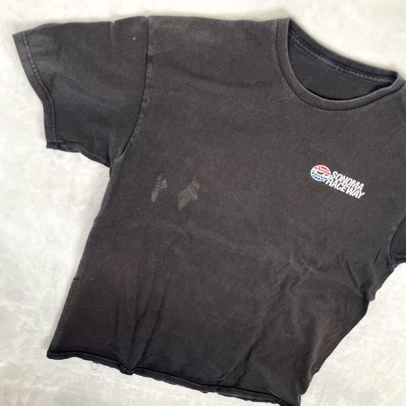 Vintage VINTAGE? No. Sonoma Raceway T-Shirt Mens Medium Black Track Map Est 1968 Racing Tee Size US M / EU 48-50 / 2 - 5 Thumbnail