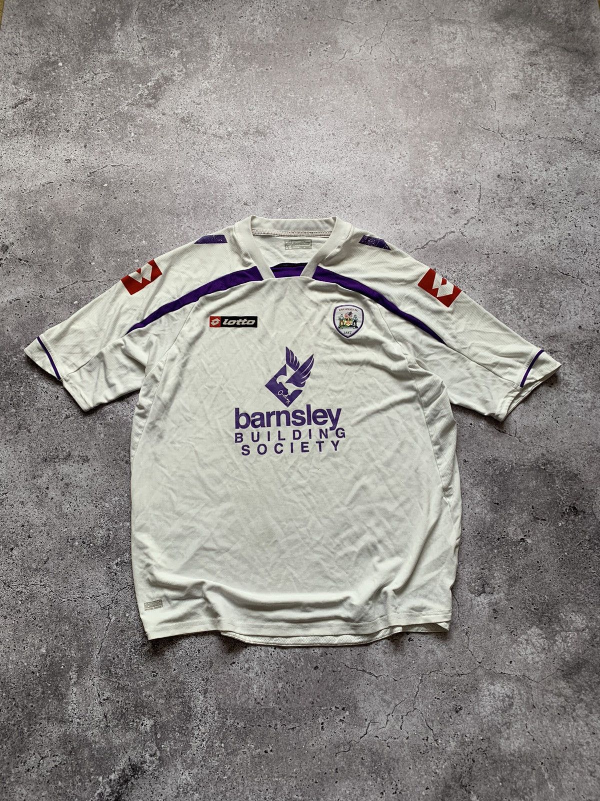 Lotto Sport × Vintage 🔥VINTAGE LOTTO BARNSLEY SOCCER JERSEY Size US L / EU 52-54 / 3 - 2 Thumbnail