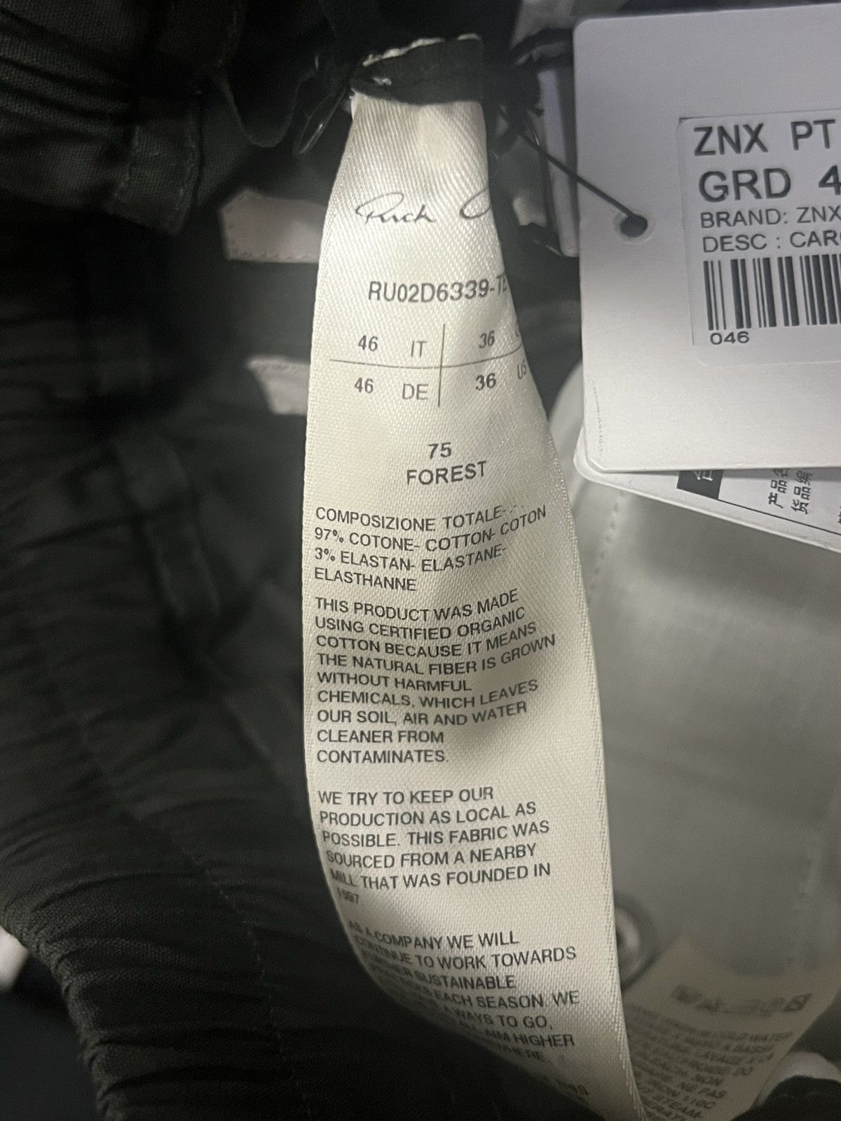 Rick Owens rick owens bela pants Size US 44 / EU 60 - 2 Thumbnail
