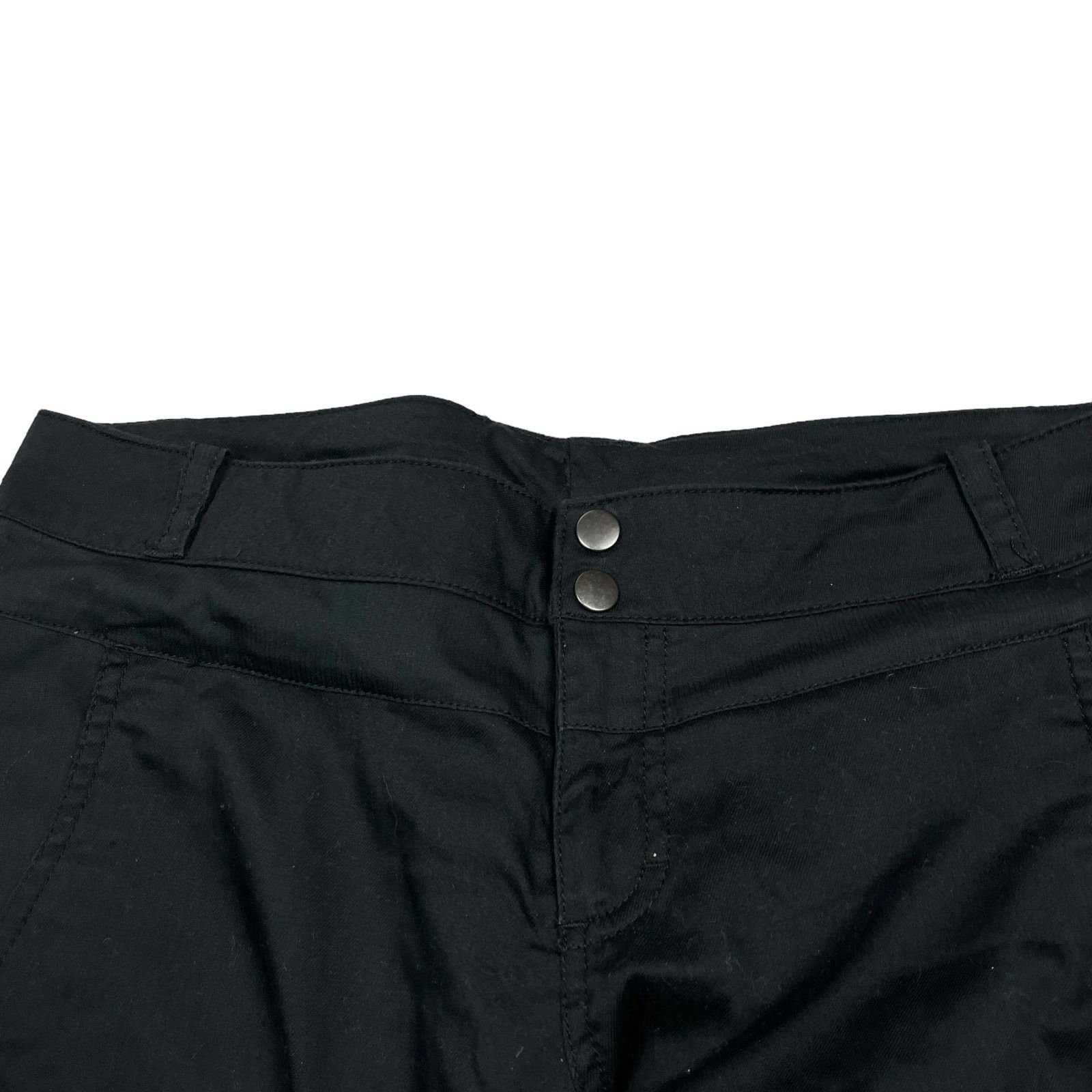 Nike × Vintage Nike Fit Dry Womens Black Swoosh Pockets Drawstring Pants 10 Size 30" / US 8 / IT 44 - 4 Thumbnail