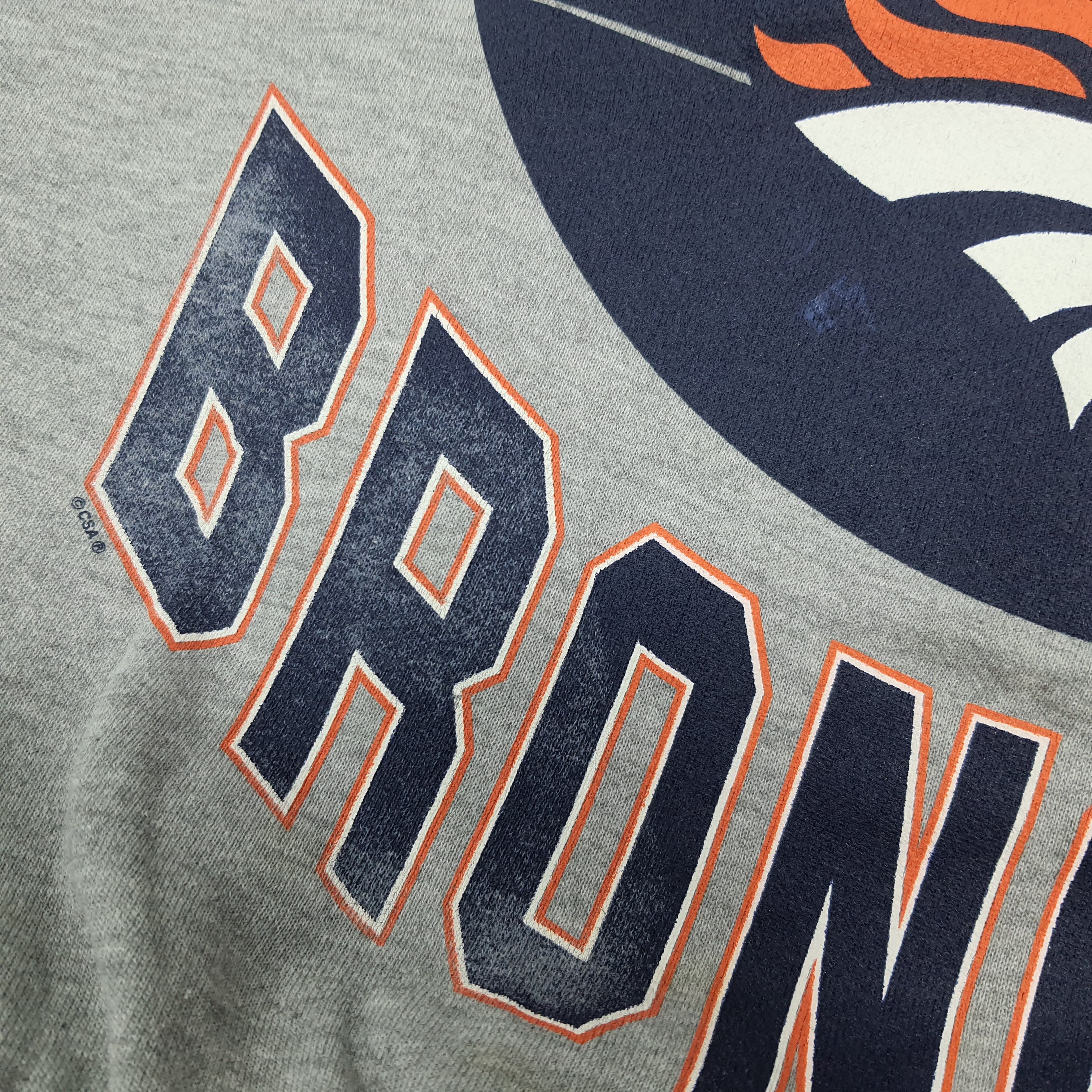 CSA Vintage 1998 Denver Broncos Sweatshirt NFL Football E1A7 Size US M / EU 48-50 / 2 - 11 Thumbnail
