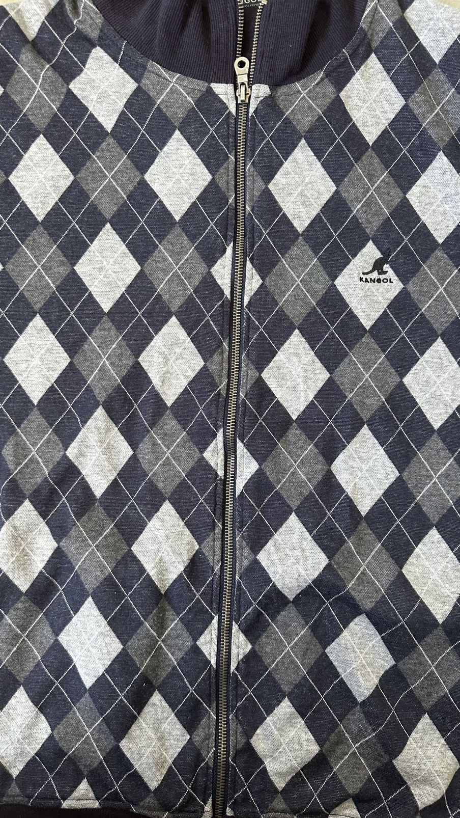 Kangol VINTAGE KANGOL EXTRA CONFORT FULL ZIPPER SWEATER Size US L / EU 52-54 / 3 - 2 Thumbnail