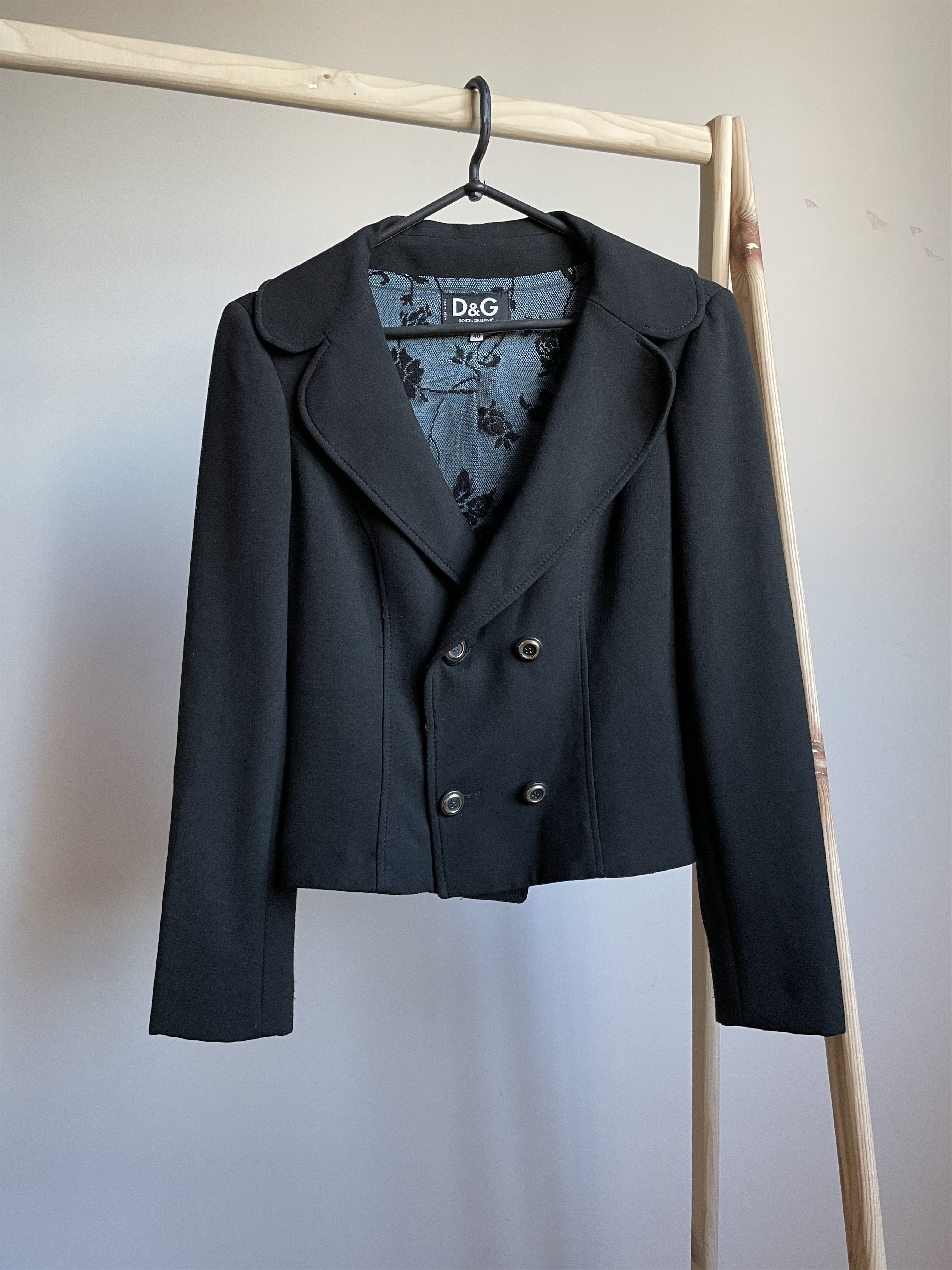 Dolce & Gabbana Dolce & Gabbana Womens Vintage Blazer Size 26/40 Size S / US 4 / IT 40 - 1 Thumbnail