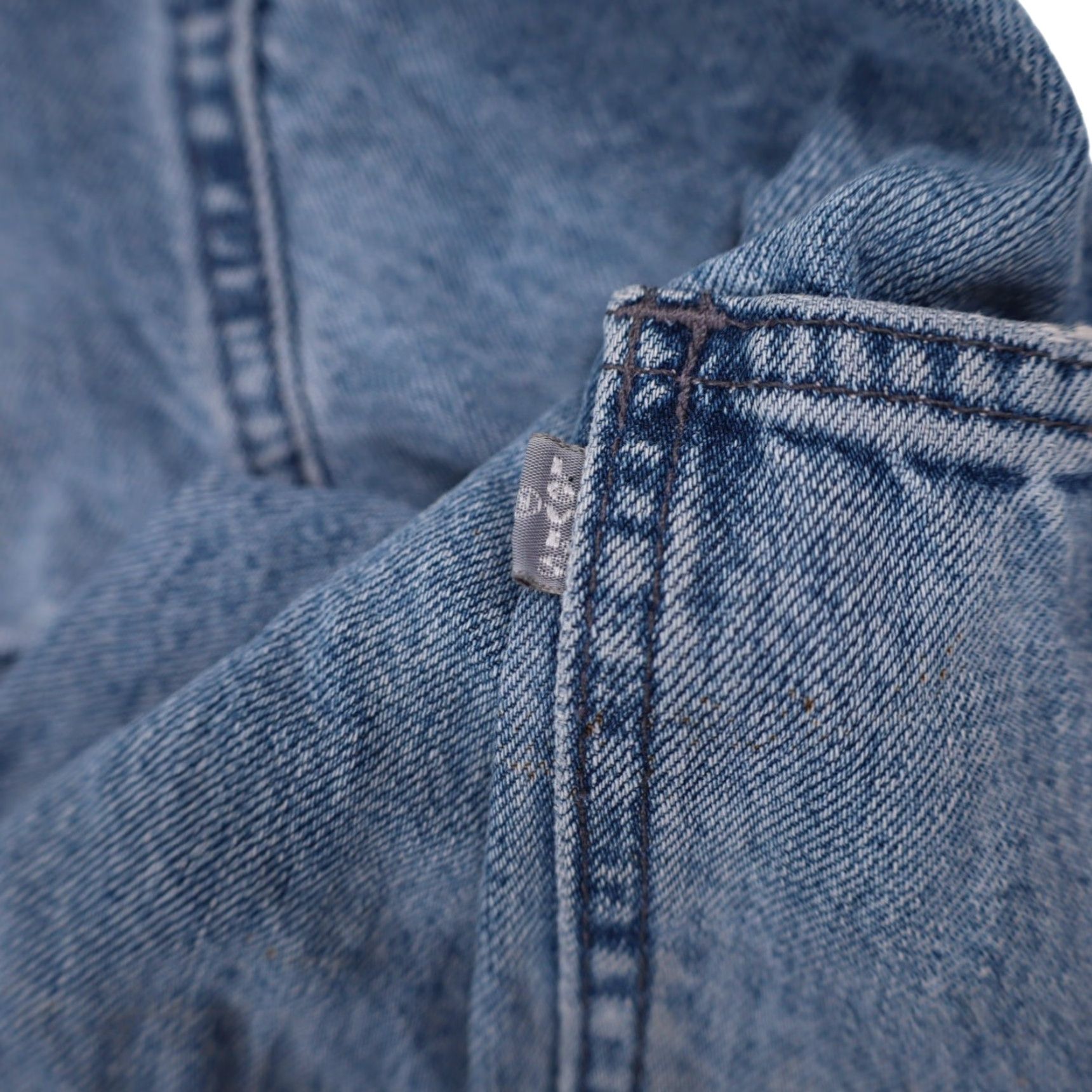 Levi's VINTAGE Levi's Silvertab Denim Jean Jacket Blue Mens Large L Regular, Jacket, Denim, 8/10, USA Made Size US 33 - 5 Thumbnail