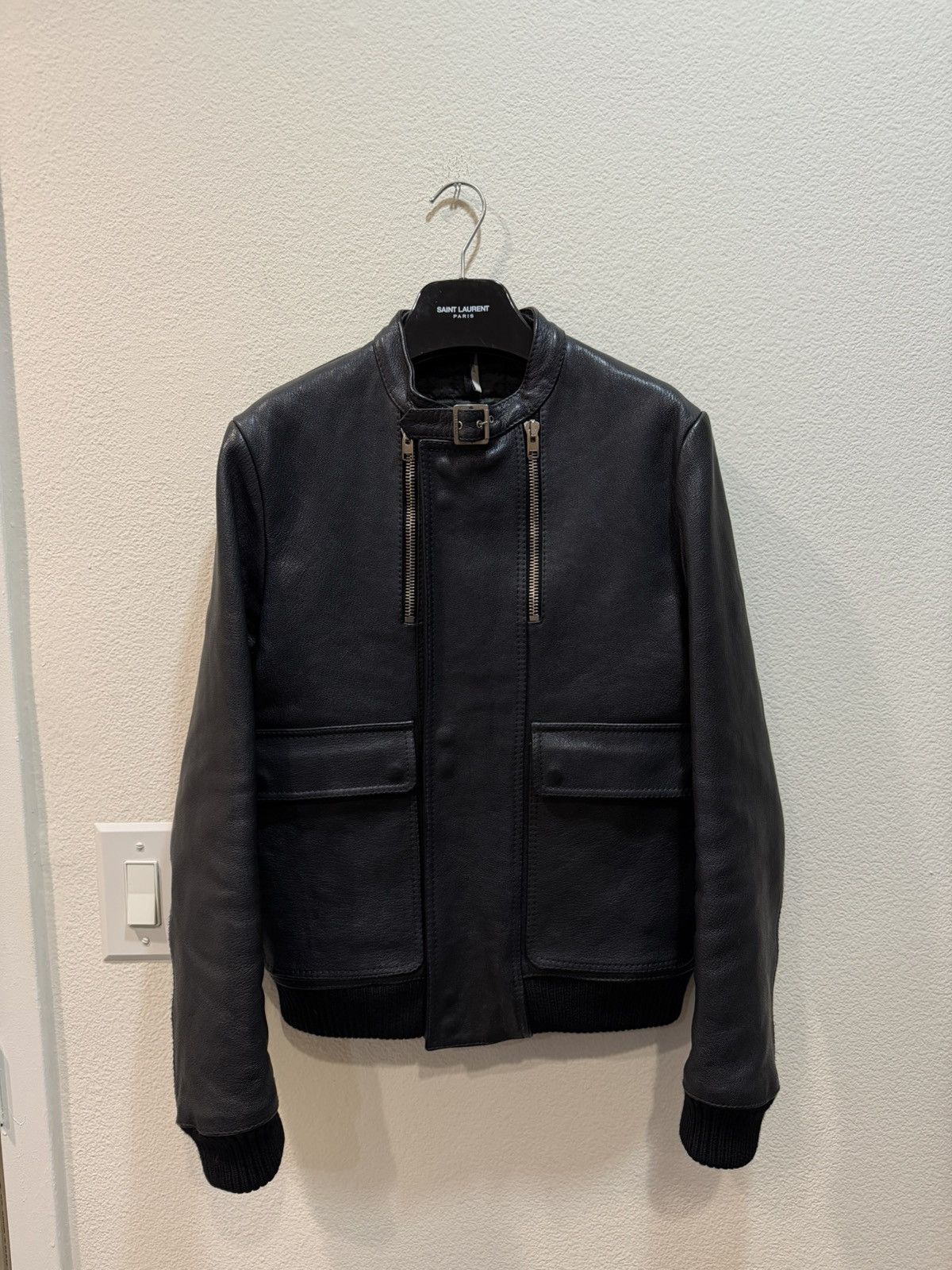 Dior AW07 Navigate Leather Bomber Jacket 46 Size US M / EU 48-50 / 2 - 3 Thumbnail
