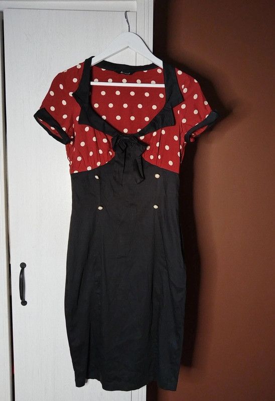 Vintage Vintage polka dot dress Size M / US 6-8 / IT 42-44 - 1 Thumbnail