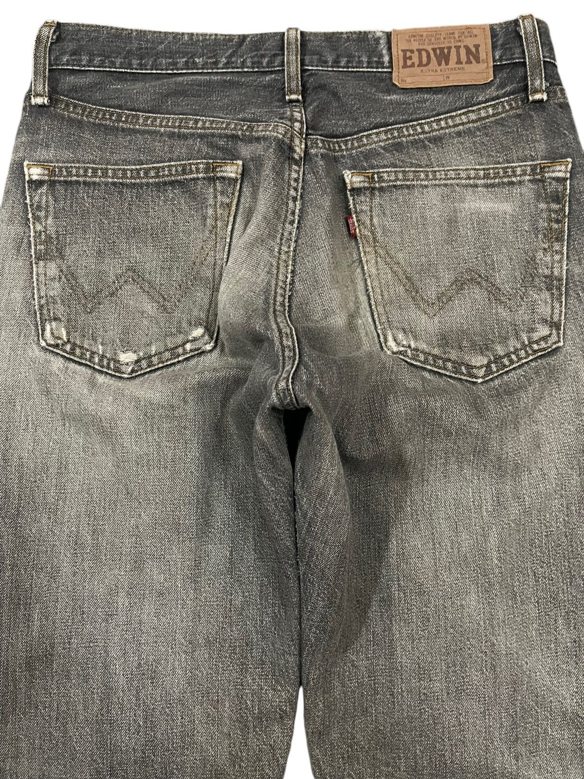 Edwin Vintage Edwin Faded Wash Style Distress Loose Jeans Size US 30 / EU 46 - 5 Thumbnail