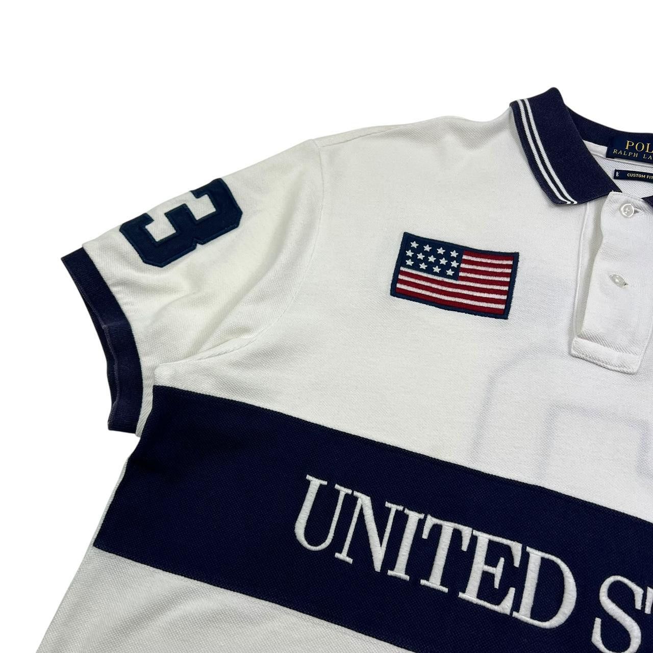 Polo Ralph Lauren Polo By Ralph Lauren USA 3 Big Pony Polo Shirt - Large Size US L / EU 52-54 / 3 - 3 Thumbnail