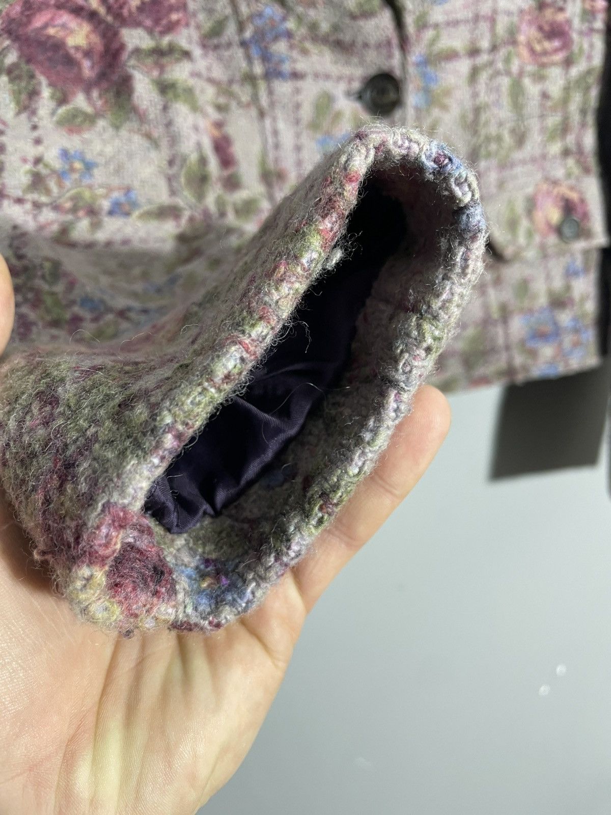 Etro Etro Milano Floral Knit wool blazer Size L / US 10 / IT 46 - 4 Thumbnail