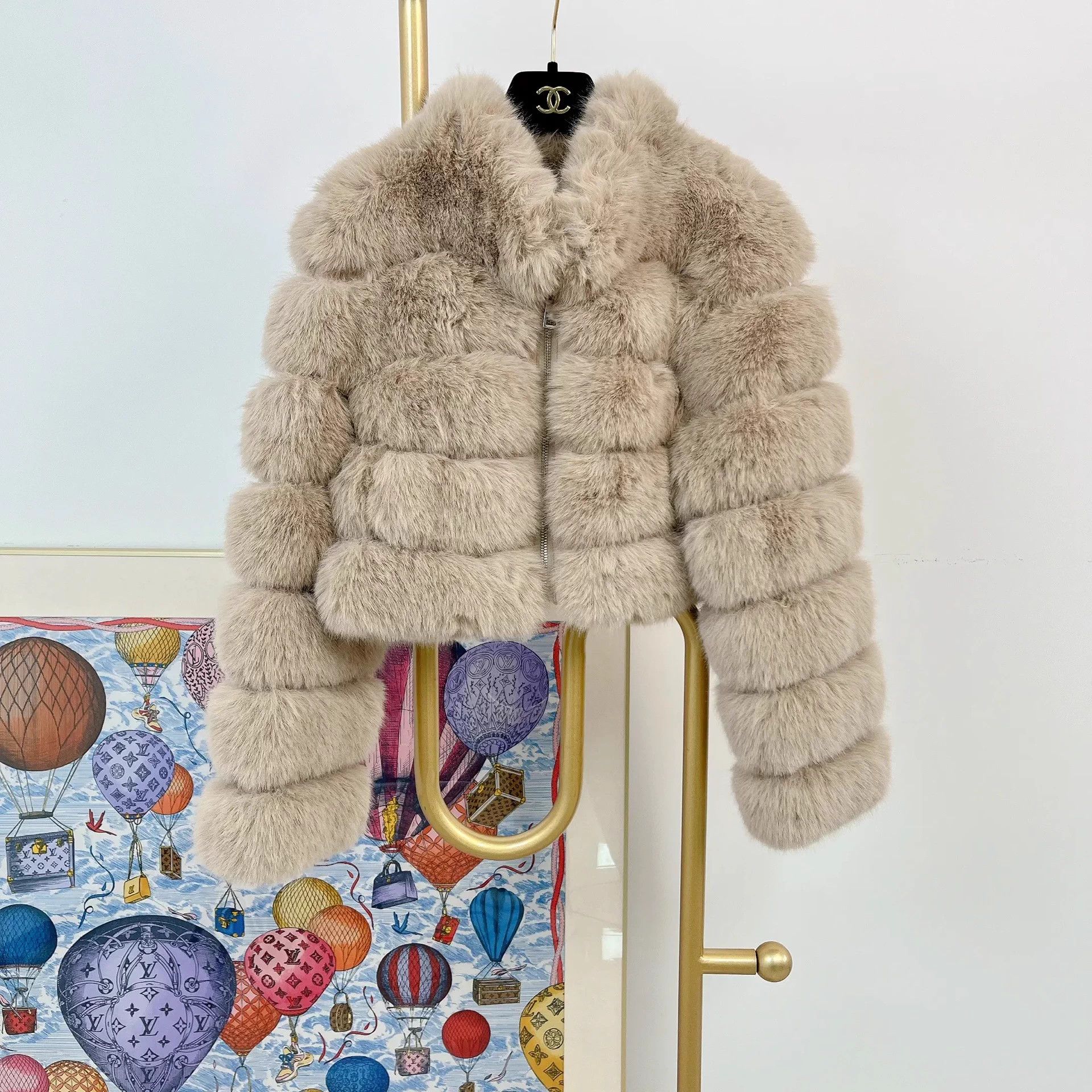 Other Adrienne Landau Fur Short Jacket S Size S / US 4 / IT 40 - 1 Thumbnail