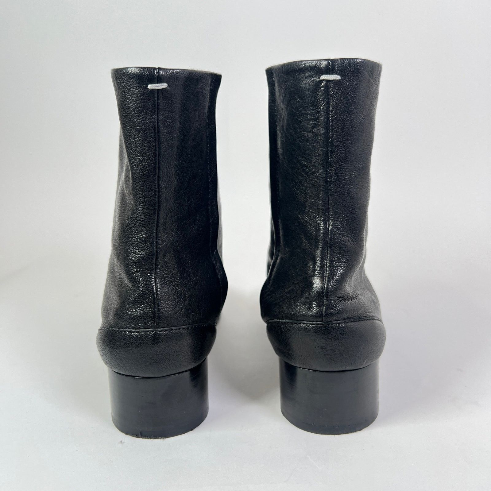 Maison Margiela Maison Margiela Leather Tabi Boots Size US 5.5 / IT 35.5 - 7 Thumbnail