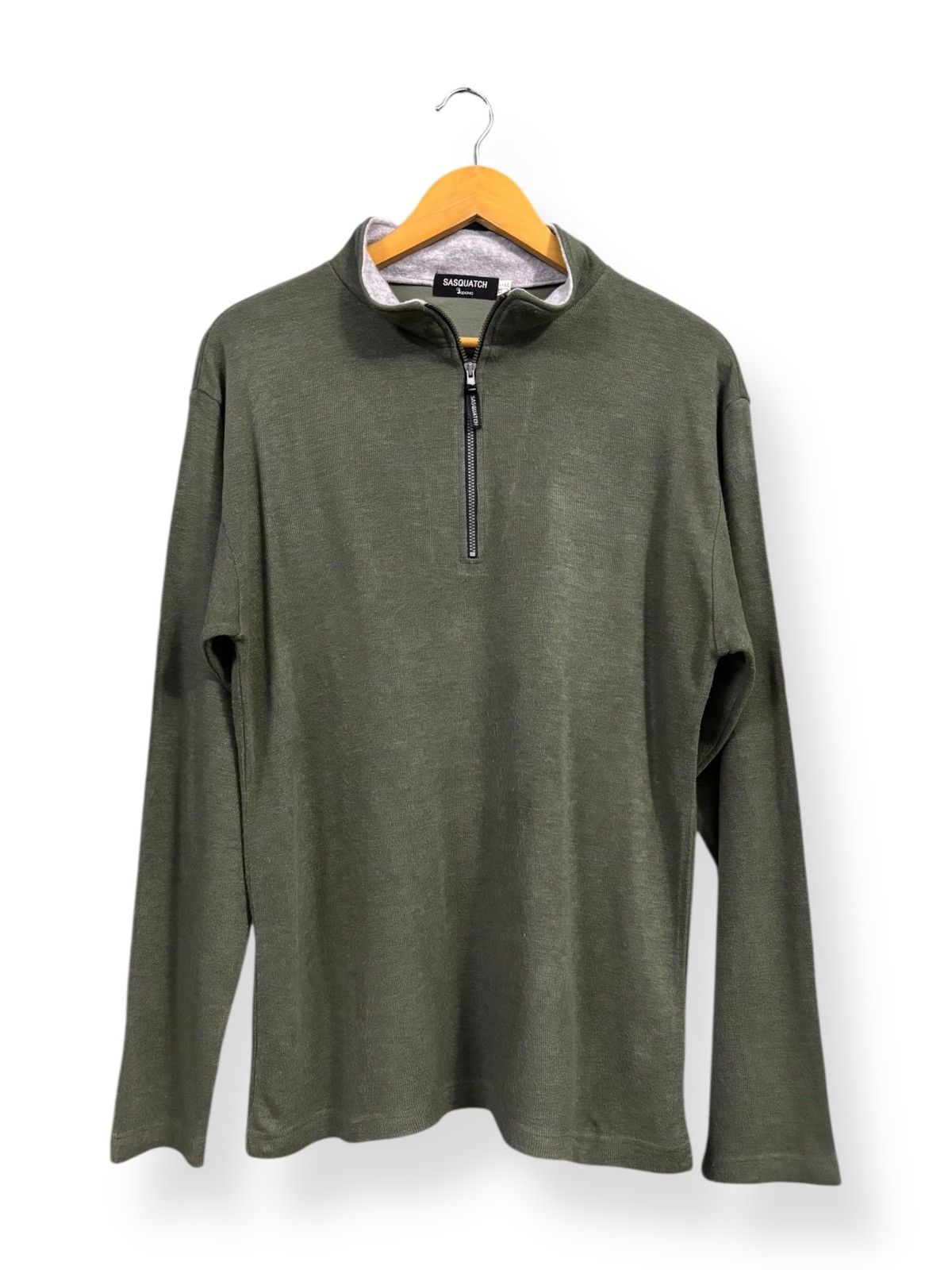Needles × Sasquatchfabrix Japanese Brand Sasquatch 1/4 Zip Technical Knitted Sweater Size US M / EU 48-50 / 2 - 1 Thumbnail