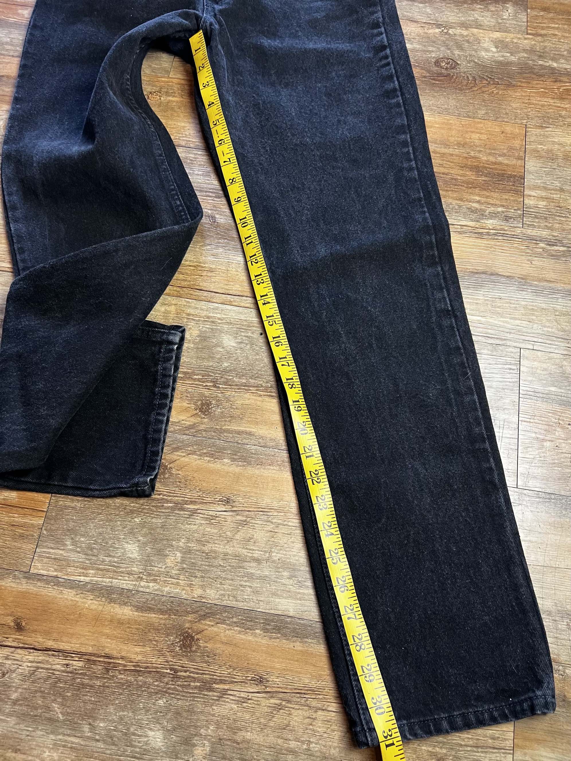 Levi's Vintage Clothing Vintage 1980's-1990's Levi's 505 Black Orange Tab Jeans Size US 34 / EU 50 - 7 Thumbnail
