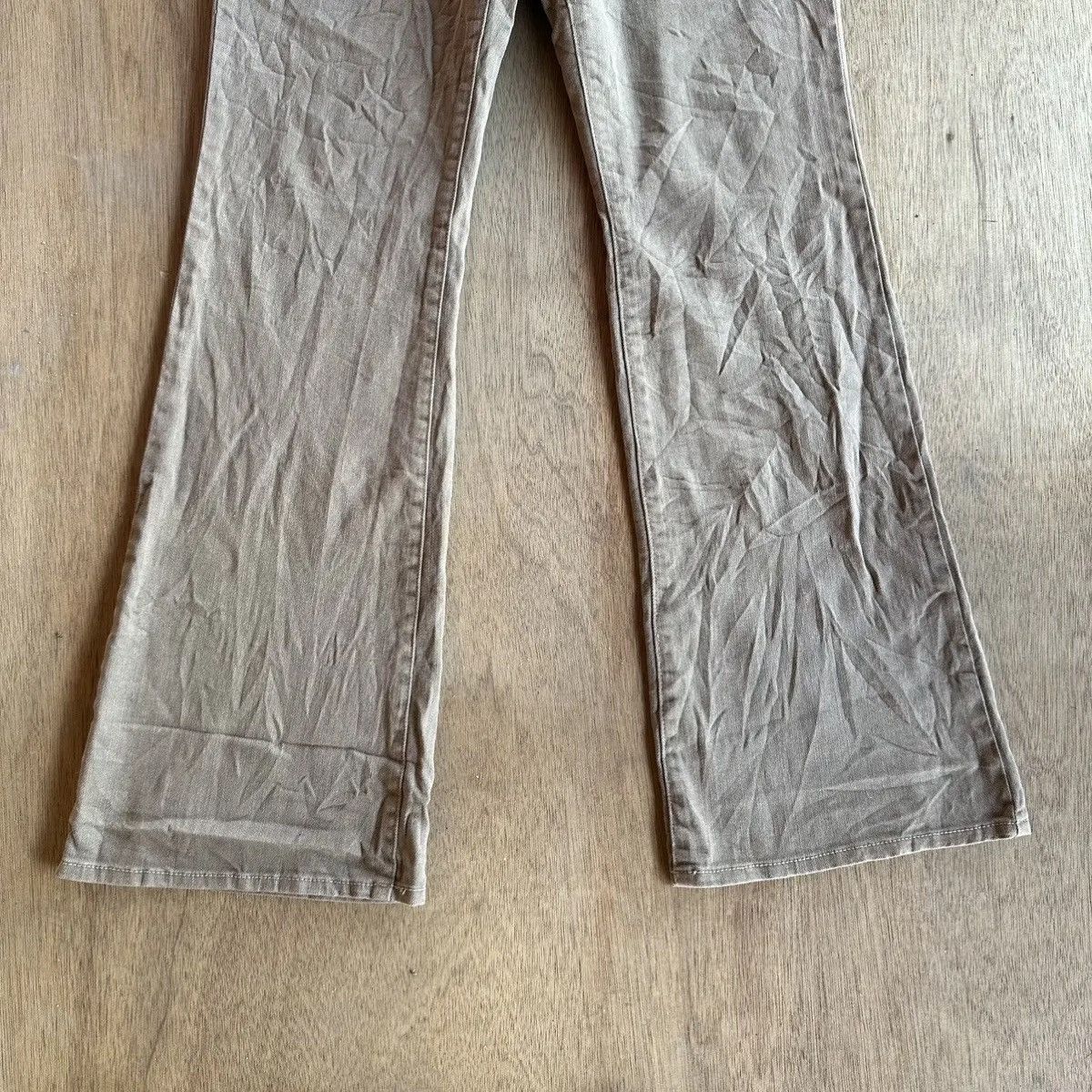 Japanese Brand × honeyee.com VINTAGE J-HONEY JEANS FLARE/BOOTCUT TROUSERS BLANK PANTS Size 29" - 4 Thumbnail