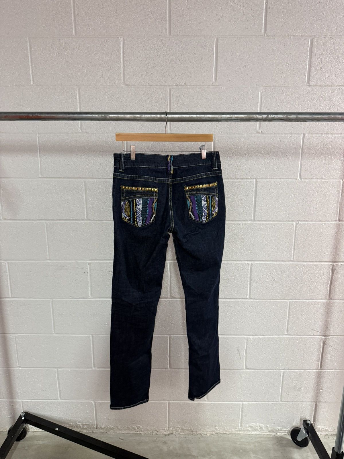 Coogi coogi vintage studded/embroidered denim Size US 31 - 2 Thumbnail