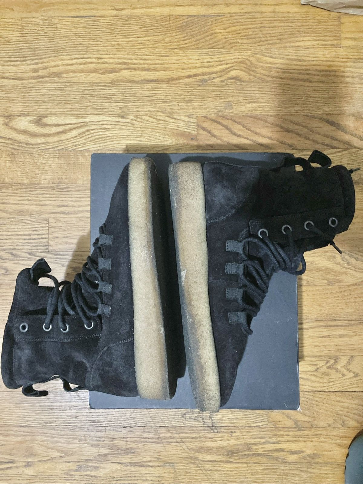 Represent Clo. REPRESENT DUSK BOOTS LEATHER SUEDE GUM SOLE SZ 8 Size US 8 / EU 41 - 4 Thumbnail