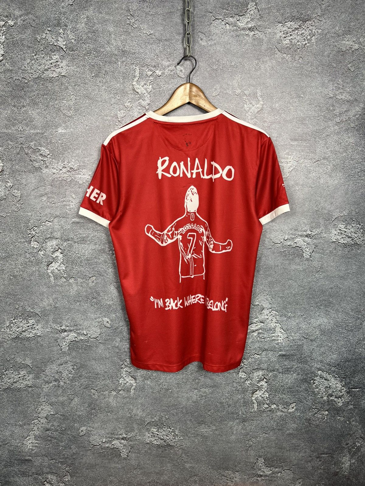 Hypebeast Manchester x Dodici Otto IShowSpeed Style Ronaldo Jersey Size US M / EU 48-50 / 2 - 3 Thumbnail