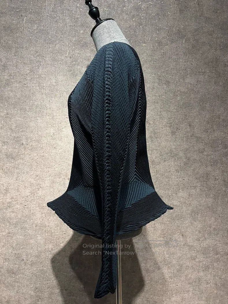Issey Miyake Issey Miyake Main Line Bud Long Sleeve Top Size M / US 6-8 / IT 42-44 - 6 Thumbnail