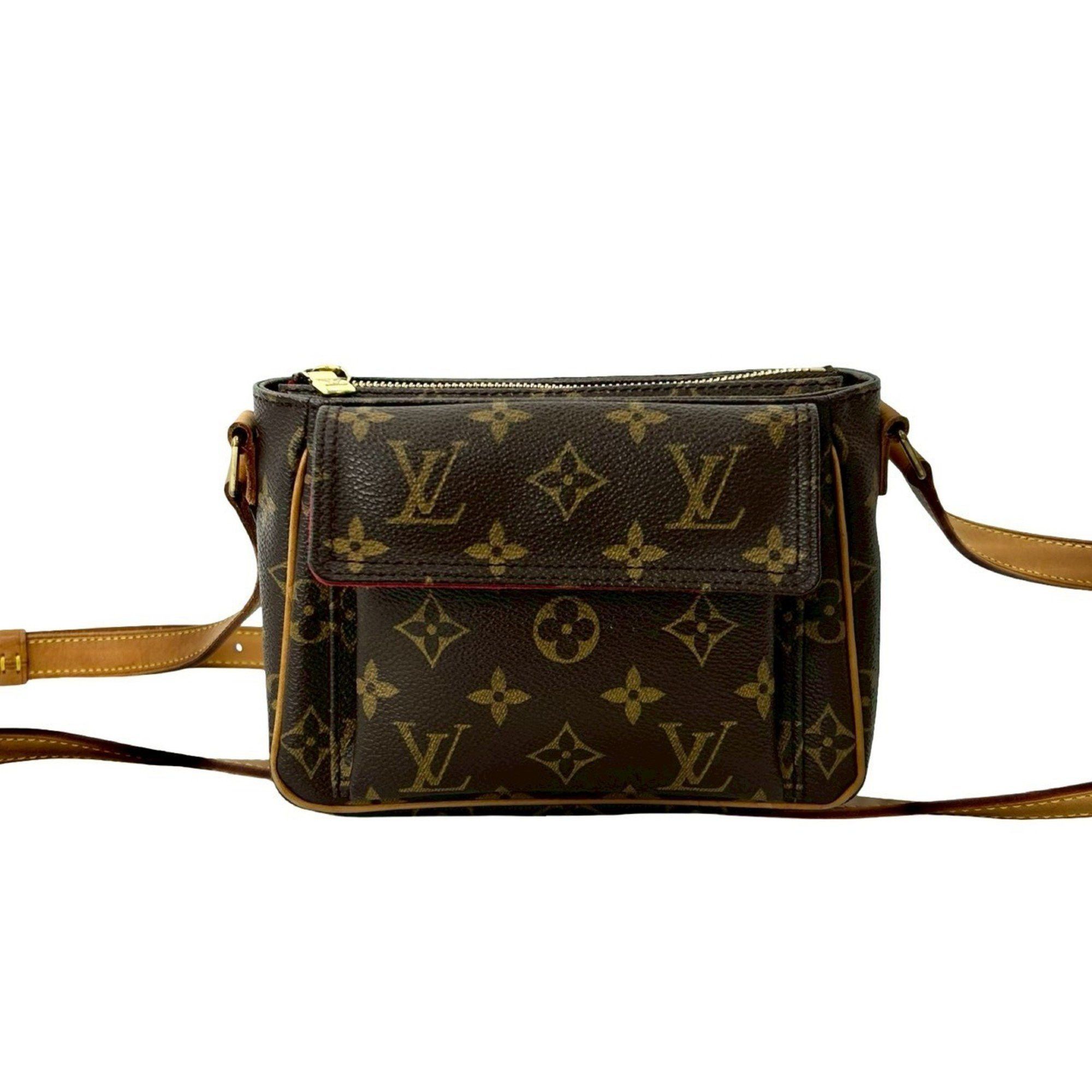 Louis Vuitton LOUIS VUITTON Viva Cite PM Monogram Leather Mini Shoulder Bag/Pochette/Sacoche Brown 76197 Size ONE SIZE - 1 Thumbnail