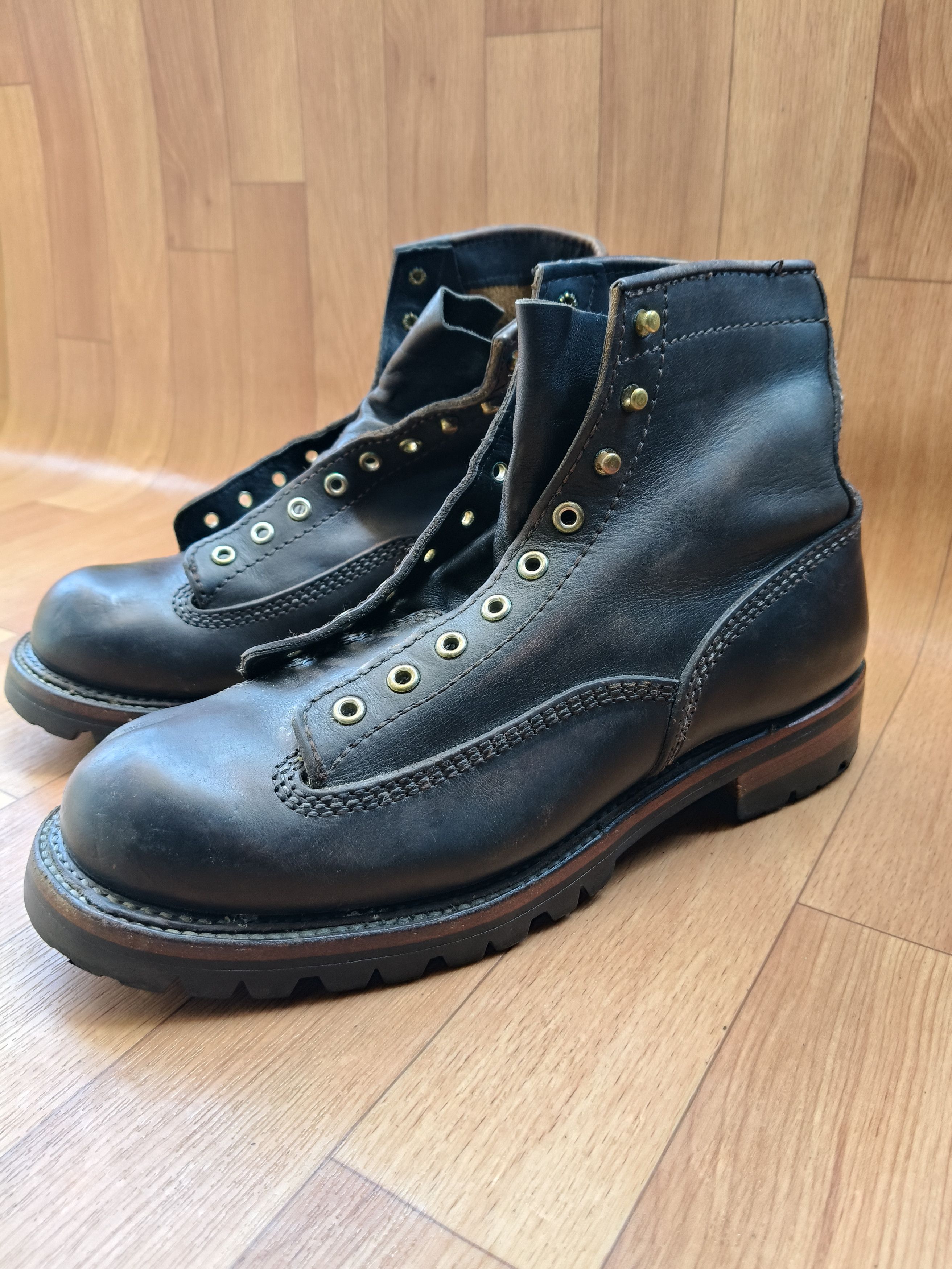 LONE WOLF ♠️💣LONE WOLF LOGGER BOOTS Size US 10 / EU 43 - 4 Thumbnail