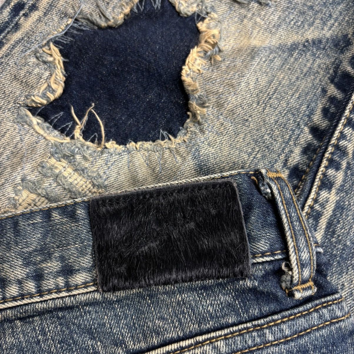 JACKROSE Archive Jackrose - Crash Denim Pants Size US 30 / EU 46 - 7 Thumbnail