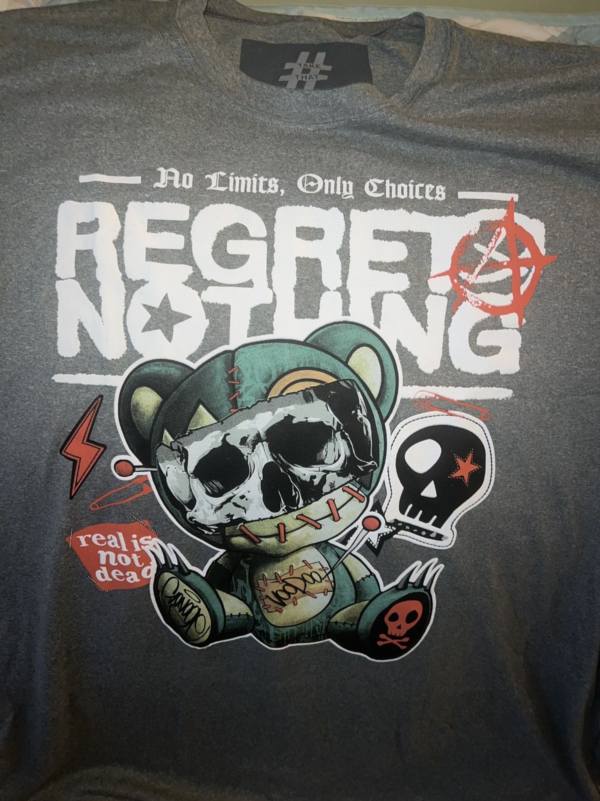 Hypebeast Take That Regret Nothing Tee Size US L / EU 52-54 / 3 - 2 Thumbnail