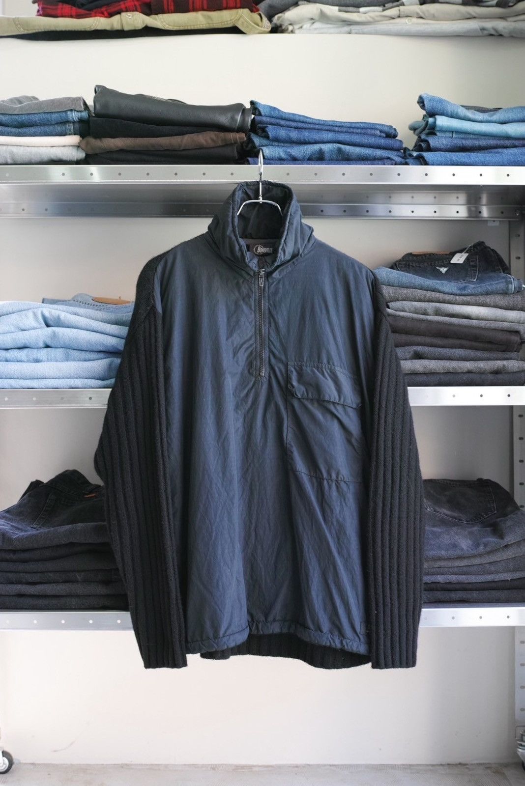 90s BONEVILLE Docking Pullover Jacket