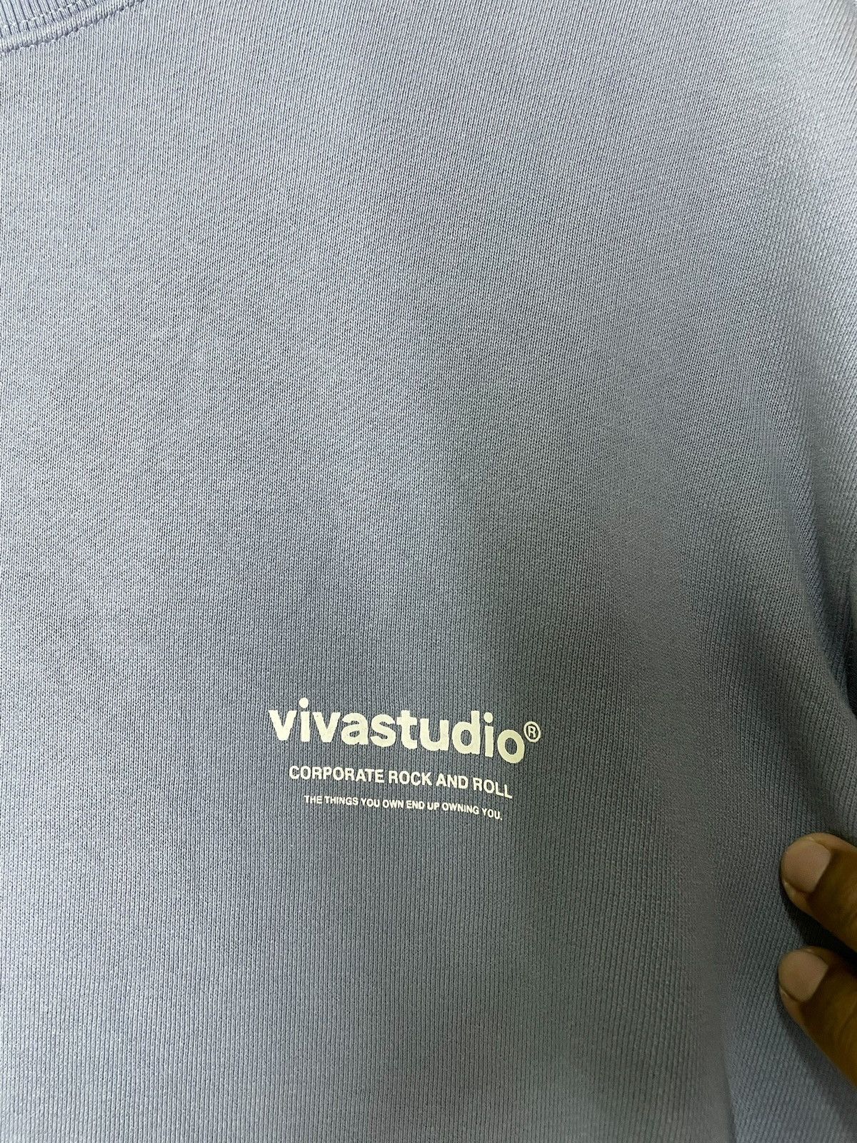 Vivastudio VIVA STUDIO CREWNECK SMALL LOGO PRINTED SWEATSHIRT SIZE L Size US L / EU 52-54 / 3 - 6 Thumbnail