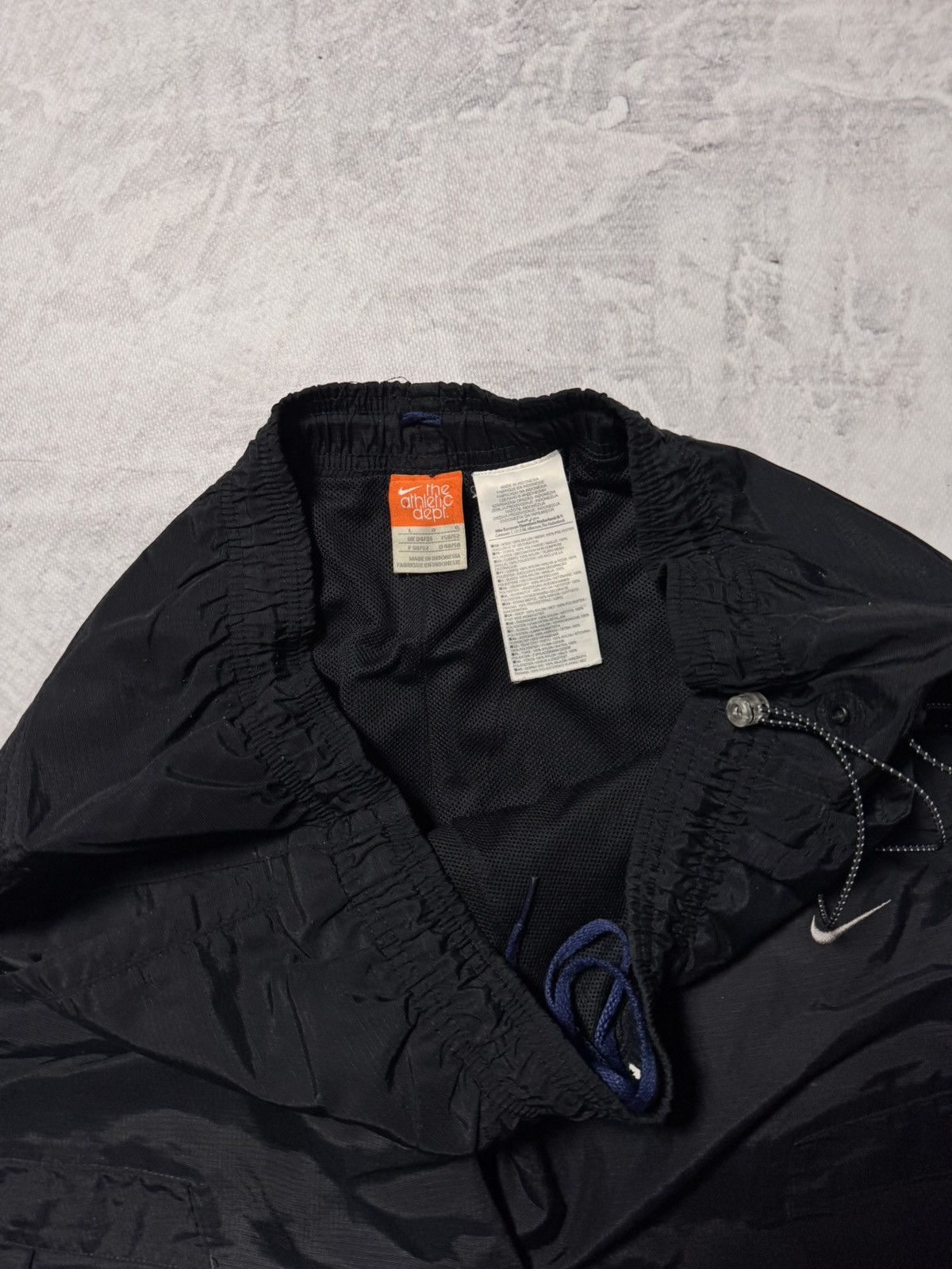 Nike × Vintage 00s Nike Vintage Nylon Airmax Baggy Drill Pants Cargo Y2K Size US 32 / EU 48 - 5 Thumbnail
