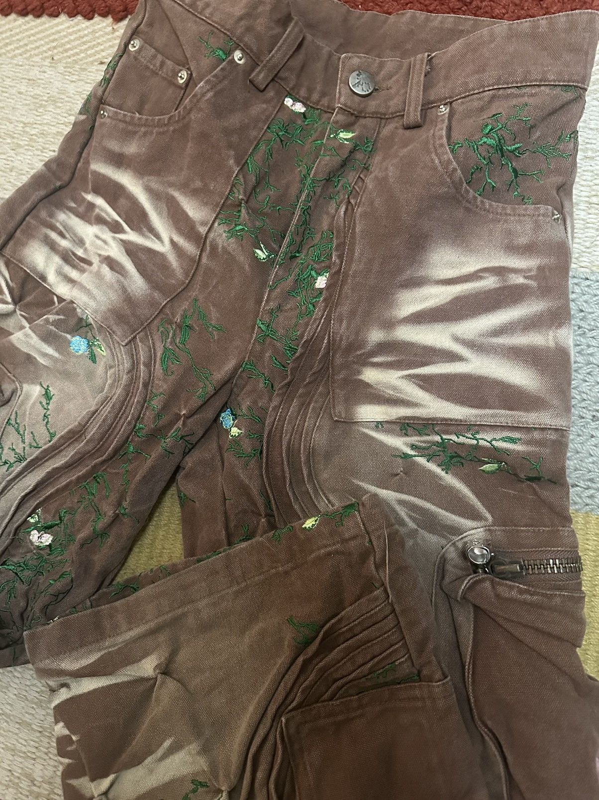 Bad Son badson woodland overgrowth cargo pants XS Size US 26 / EU 42 - 6 Thumbnail