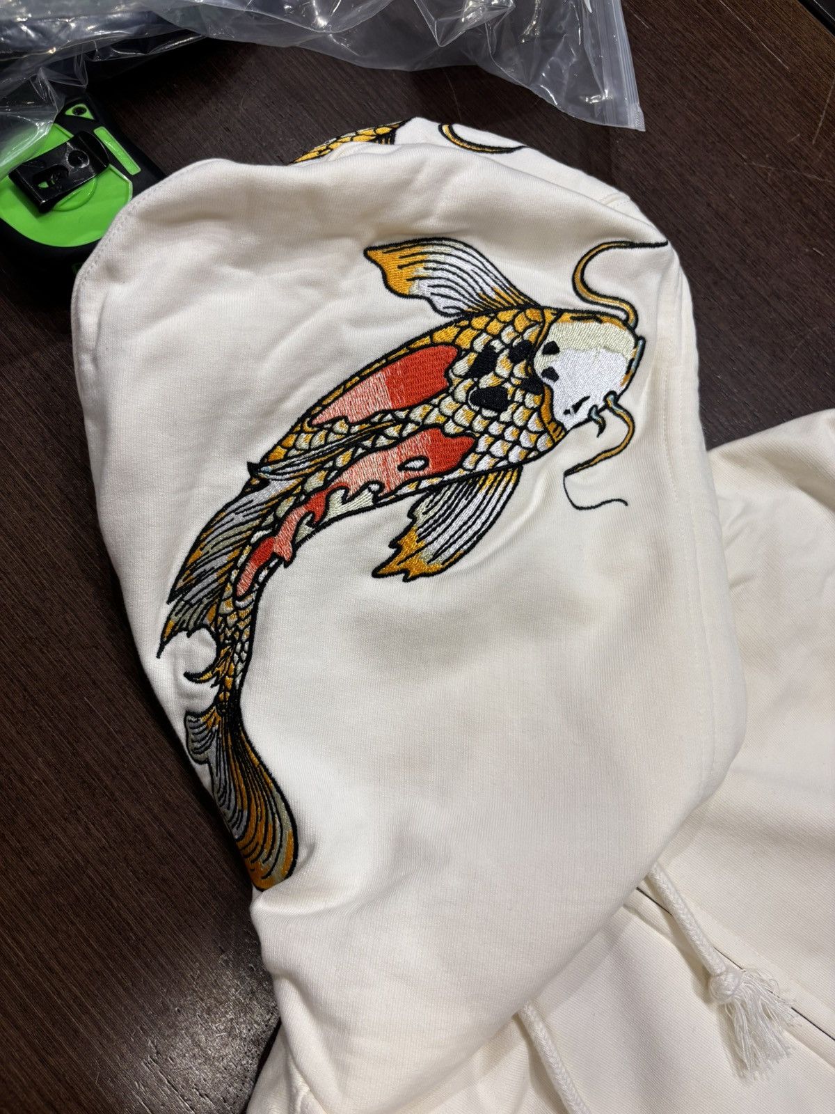 Palace Palace Carp Zip Up Hooded Sweatshirt Size US XL / EU 56 / 4 - 3 Thumbnail