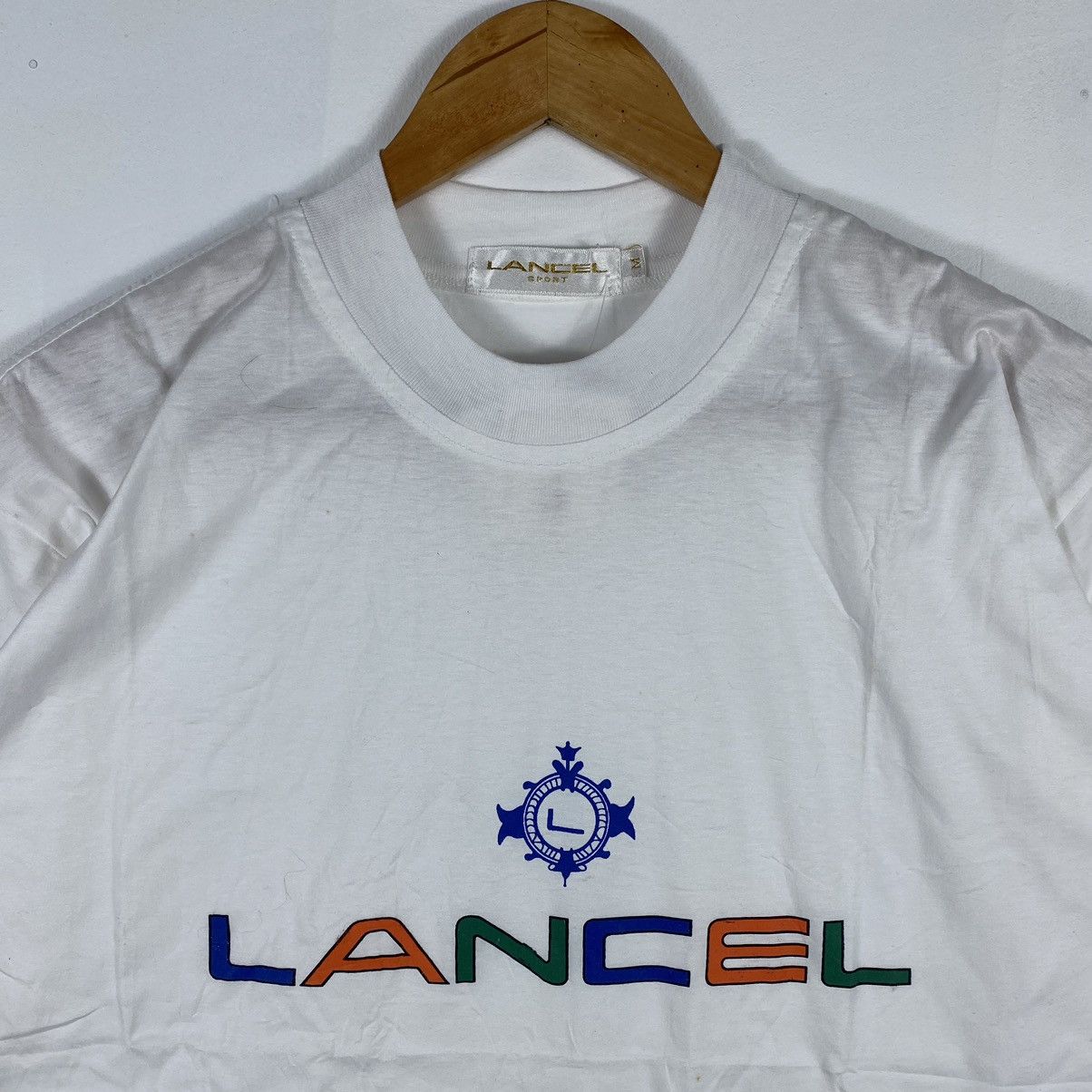 Lancel Vintage Deadstock 90's LANCEL SPORT Tee Size US M / EU 48-50 / 2 - 3 Thumbnail