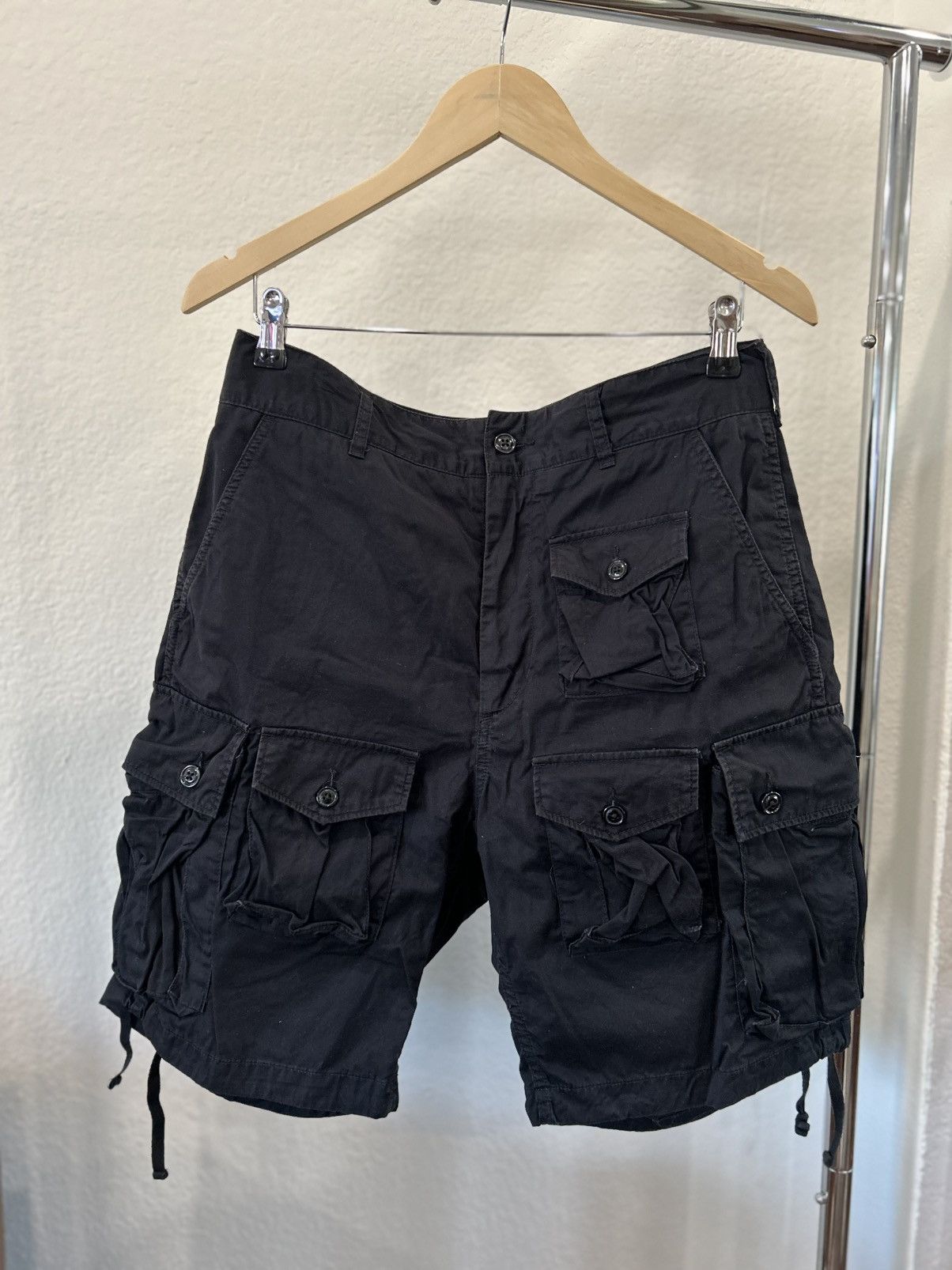 Engineered Garments Freak’s Store x EG FA Short Navy High Count Twill size S Size US 32 / EU 48 - 2 Thumbnail