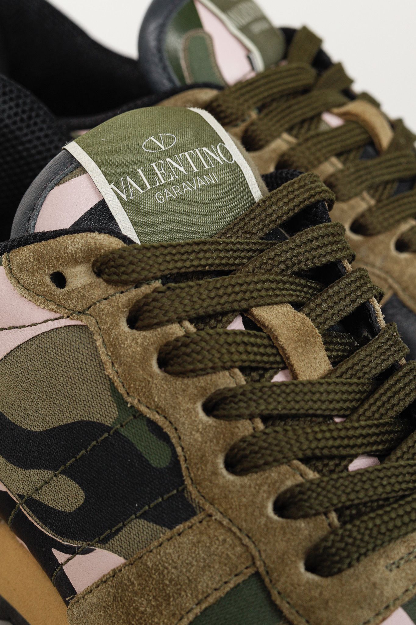 Valentino Valentino Garavani Rockrunner Camo Low-Top Sneakers Size US 6 / IT 36 - 7 Thumbnail