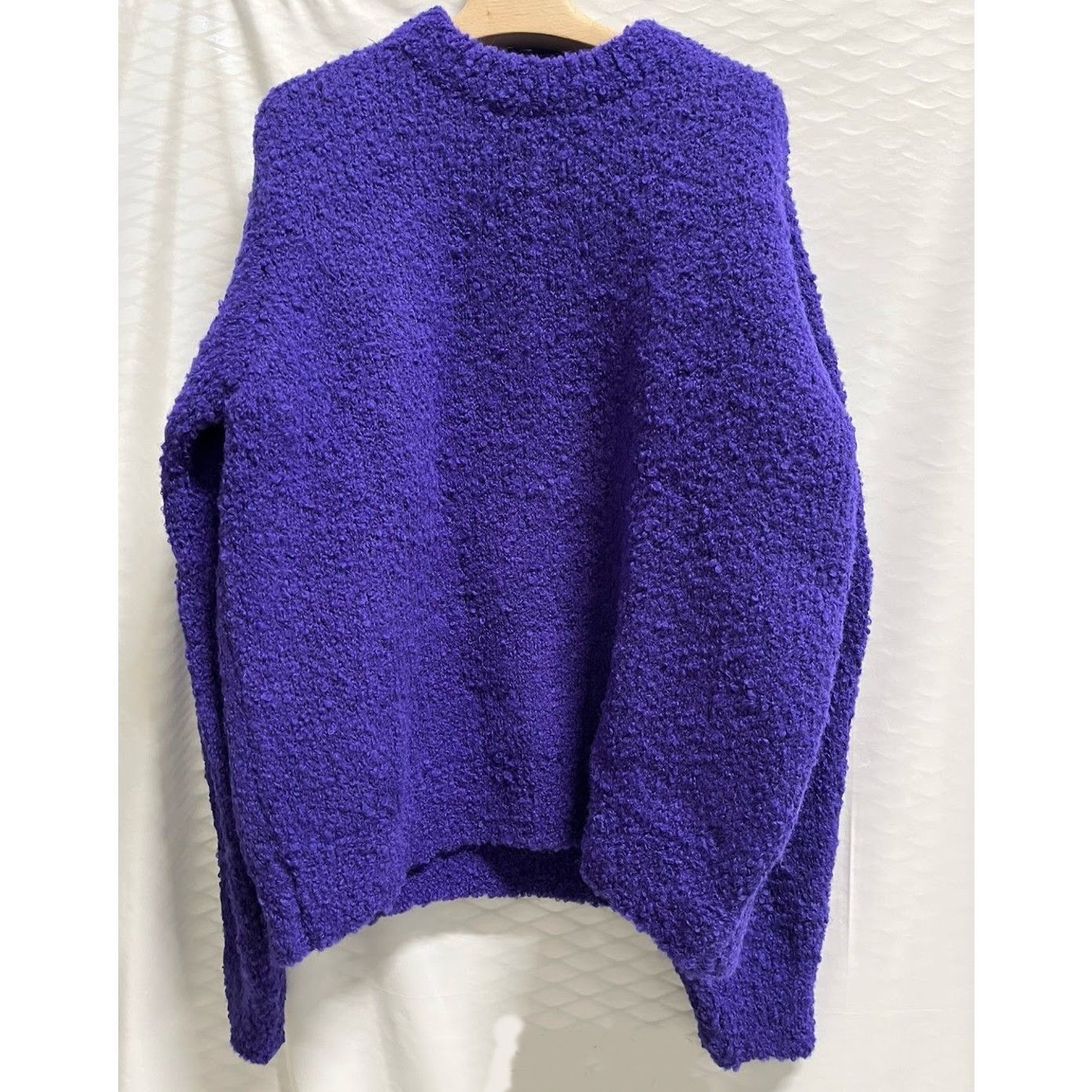 Jil Sander o1loc1c1124 Crew Neck Sweater in Purple Size US XL / EU 56 / 4 - 1 Preview