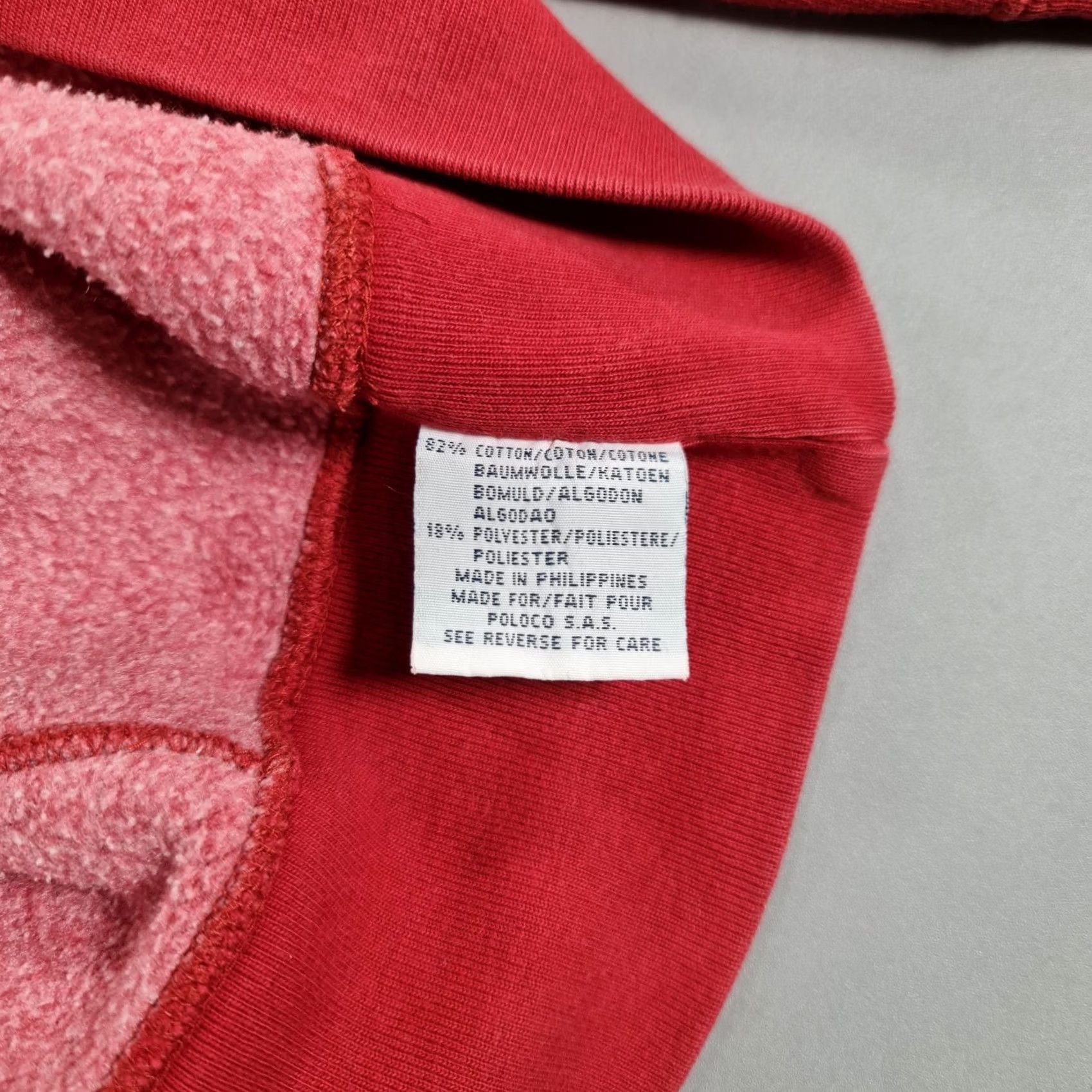 Polo Ralph Lauren Polo Ralph Lauren Sweatshirt Mens Large Red Fleece Crew Sweater Pullover Size US L / EU 52-54 / 3 - 7 Thumbnail