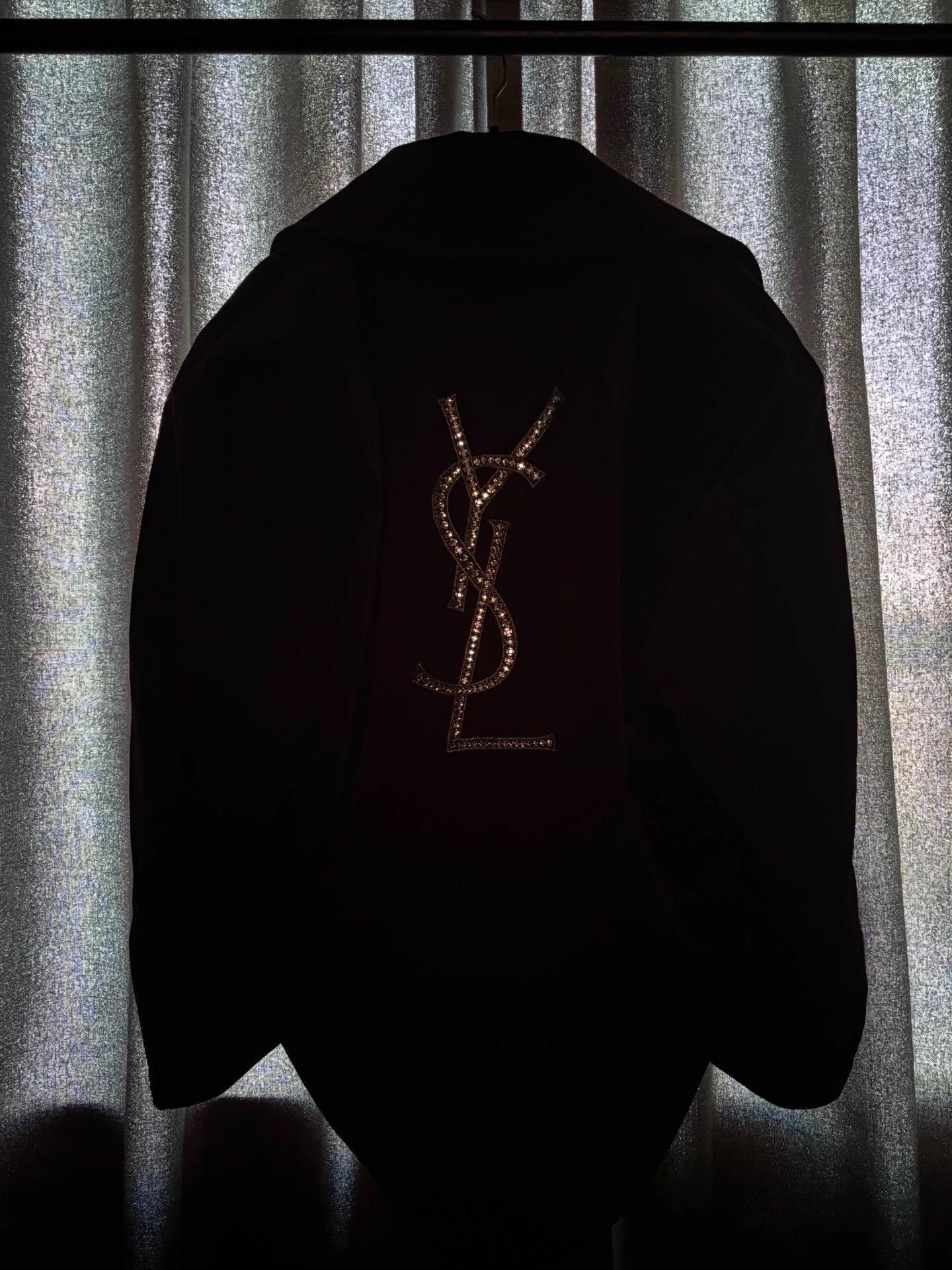 Saint Laurent Paris Saint Laurent SLP 2022FW Crystal Cocoon Cotton Puffer Coat Size ONE SIZE - 2 Thumbnail