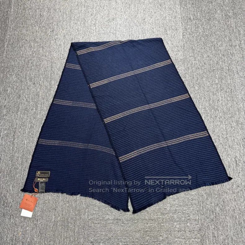 Loro Piana Loro Piana size 180*55cm Alpaca Wool Scarf Size ONE SIZE - 5 Thumbnail