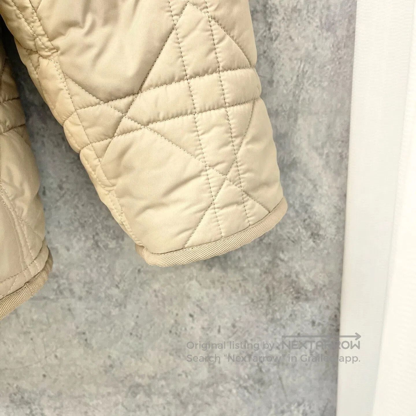 DIOR Solid Bee Padded Coat L.