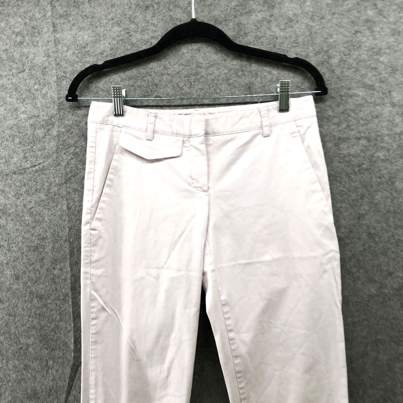 Theory Theory Roll Up Chino Pants Womens Size 2 Light Purple Mauve Ankle Low Rise Pants Size 26" / US 2 / IT 38 - 3 Thumbnail