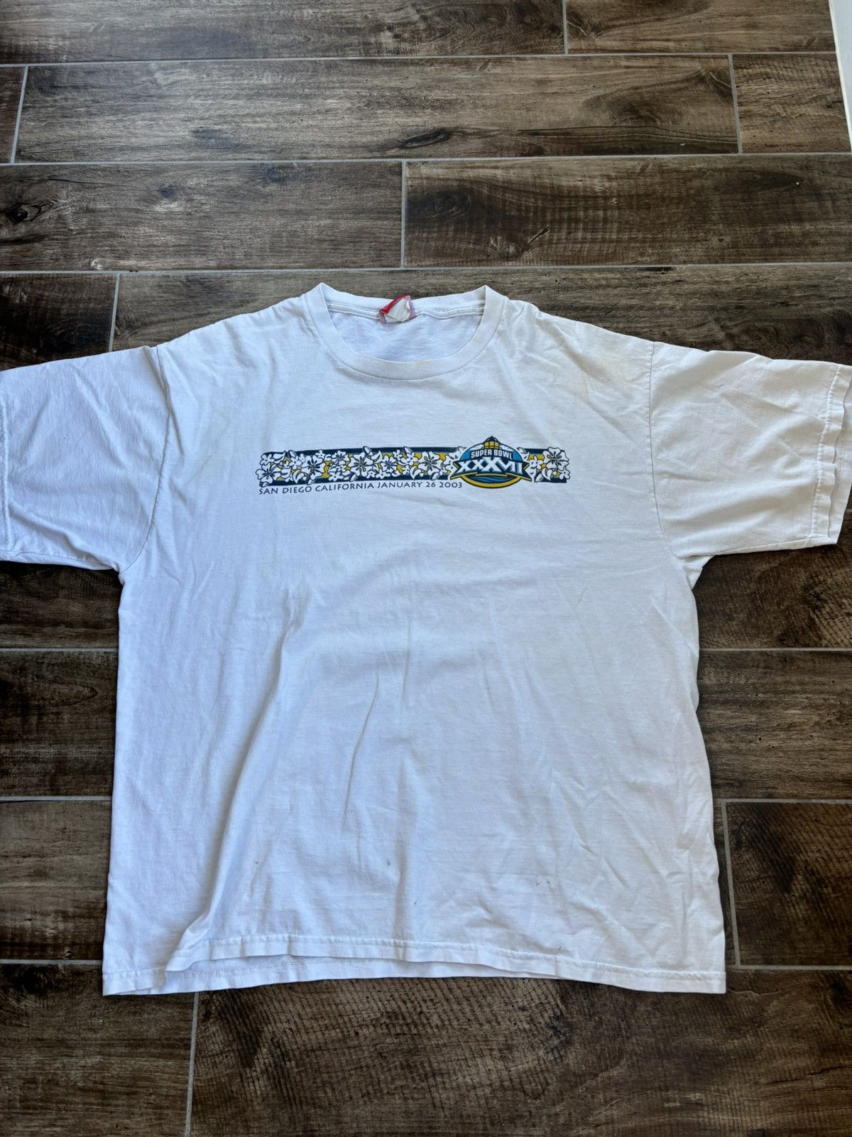 Vintage 2003 SUPER BOWL Size US XL / EU 56 / 4 - 1 Thumbnail