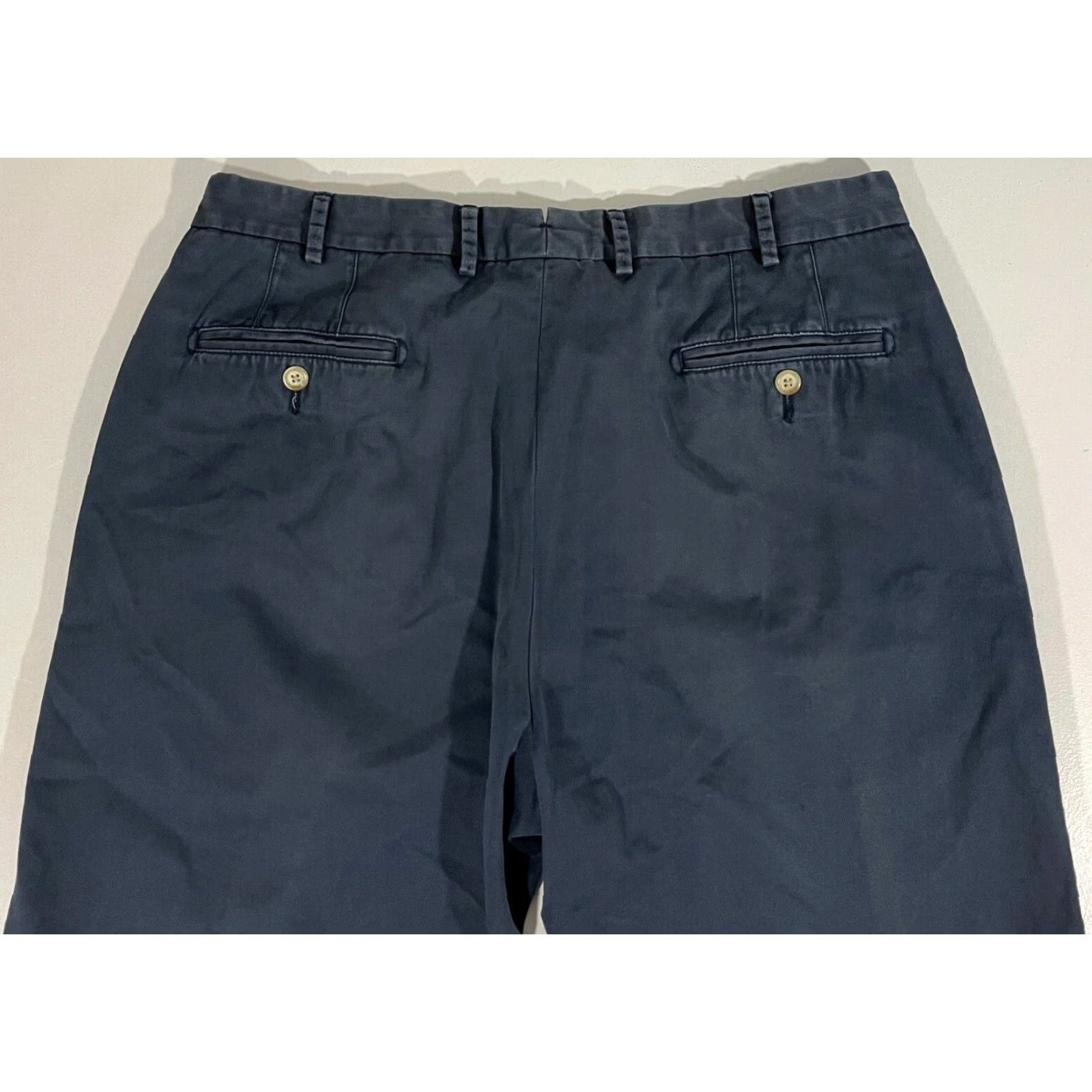 Peter Millar VINTAGE Peter Millar Men's Crown Pima Cotton Chino Pants Navy Sz 36x30 Size US 36 / EU 52 - 3 Thumbnail