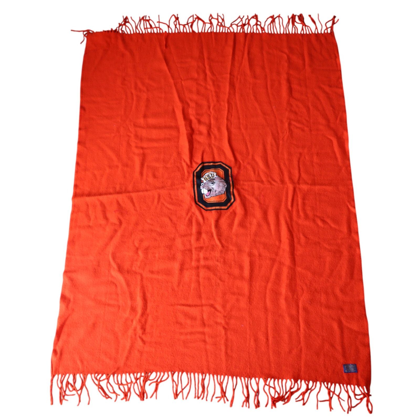 Pendleton × Vintage VTG Pendleton OSU Oregon State University Beavers Blanket Size ONE SIZE - 1 Thumbnail