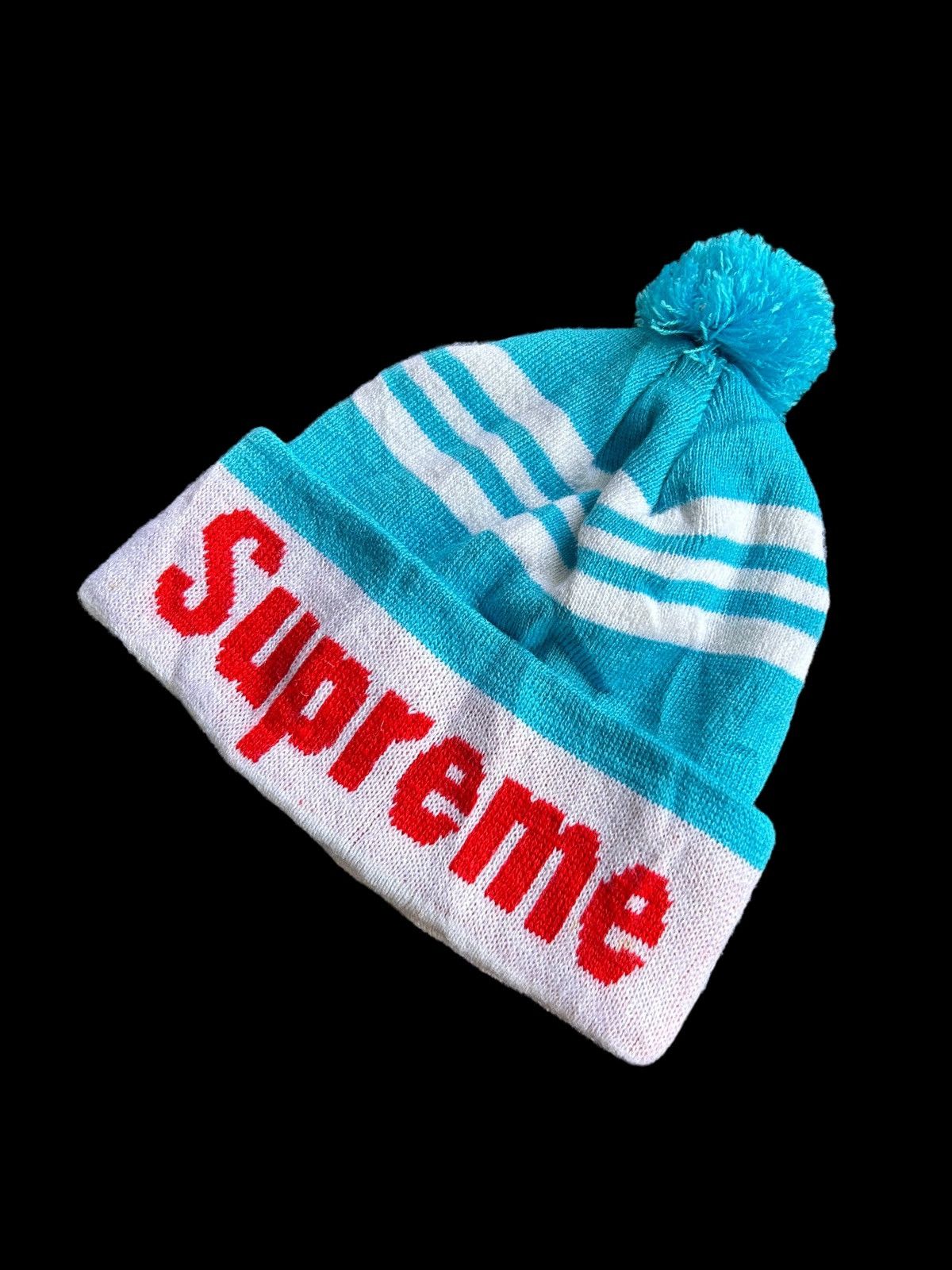 Supreme SUPREME Big Logo Beanie Hats ☠️ Size ONE SIZE - 3 Thumbnail
