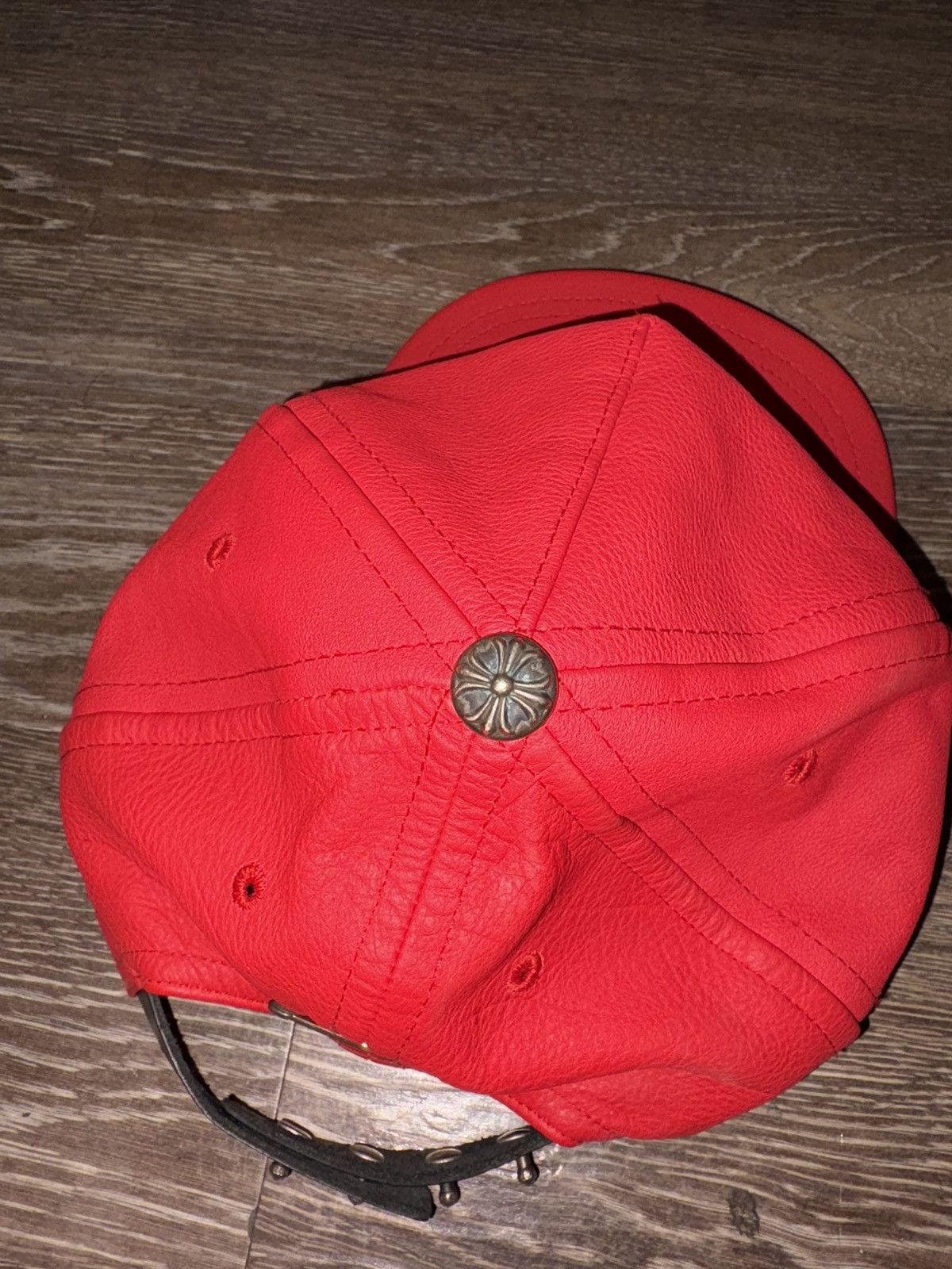 Chrome Hearts Rolling Stones Leather Cap Size ONE SIZE - 5 Thumbnail