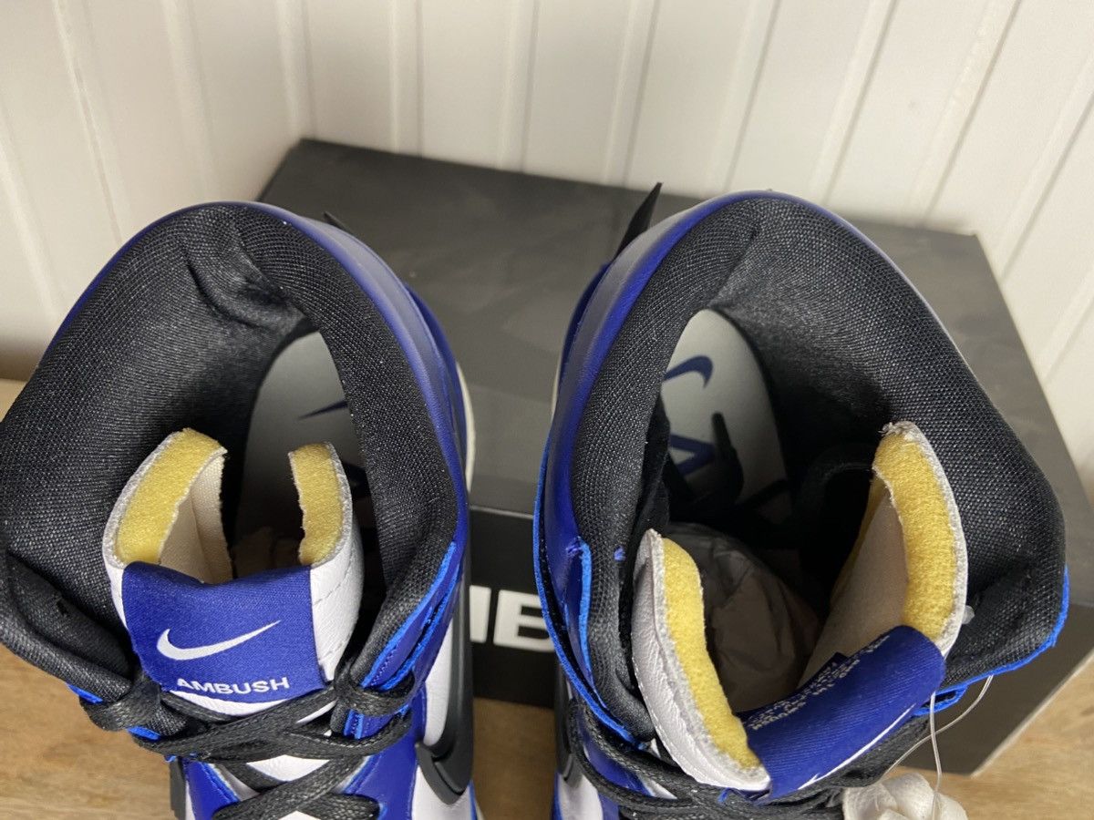 Ambush Design × Nike New Nike Dunk Hi Ambush Deep Royal authentic size 11,5US Size US 11.5 / EU 44-45 - 9 Thumbnail
