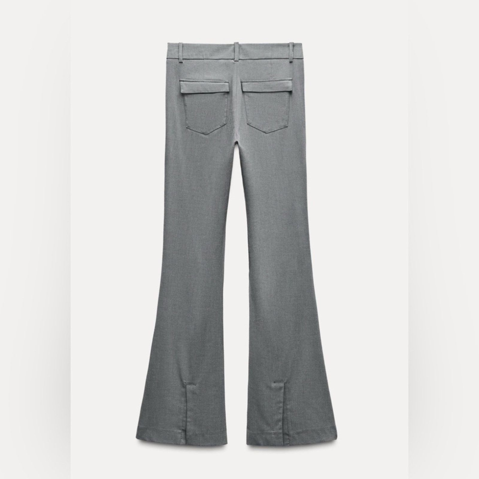 Zara Nwt- Zara-Flared Trouser Pants- L Size 32" / US 10 / IT 46 - 2 Thumbnail