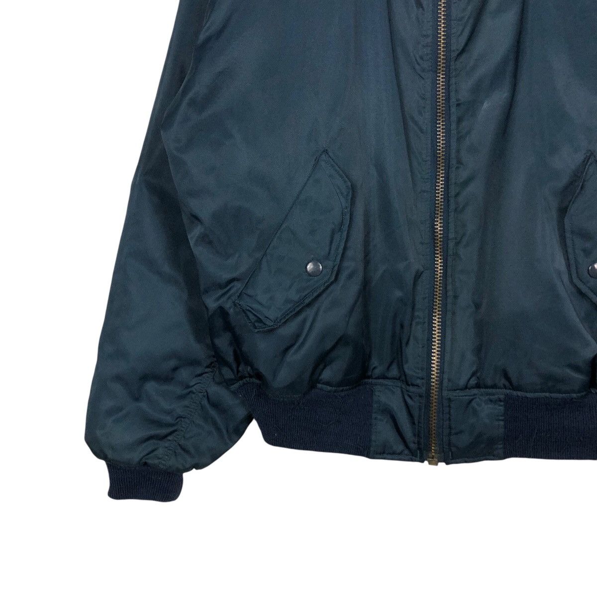 Japanese Brand 📌Vintage Reversible Bomber Jacket Ma-1 Phantom Military Size US L / EU 52-54 / 3 - 7 Thumbnail