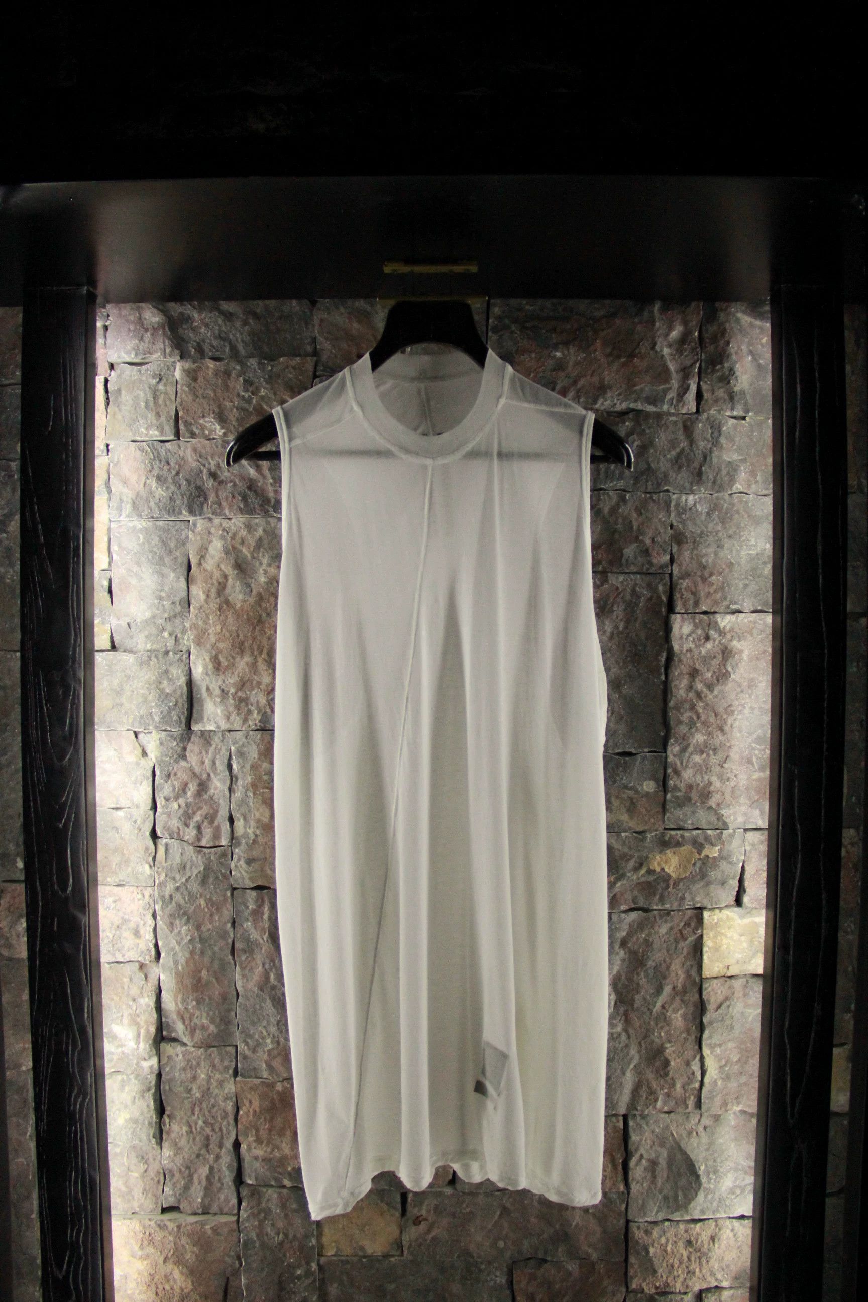 Rick Owens Rick Owens White Tank Top Men xs Size US XS / EU 42 / 0 - 1 Thumbnail