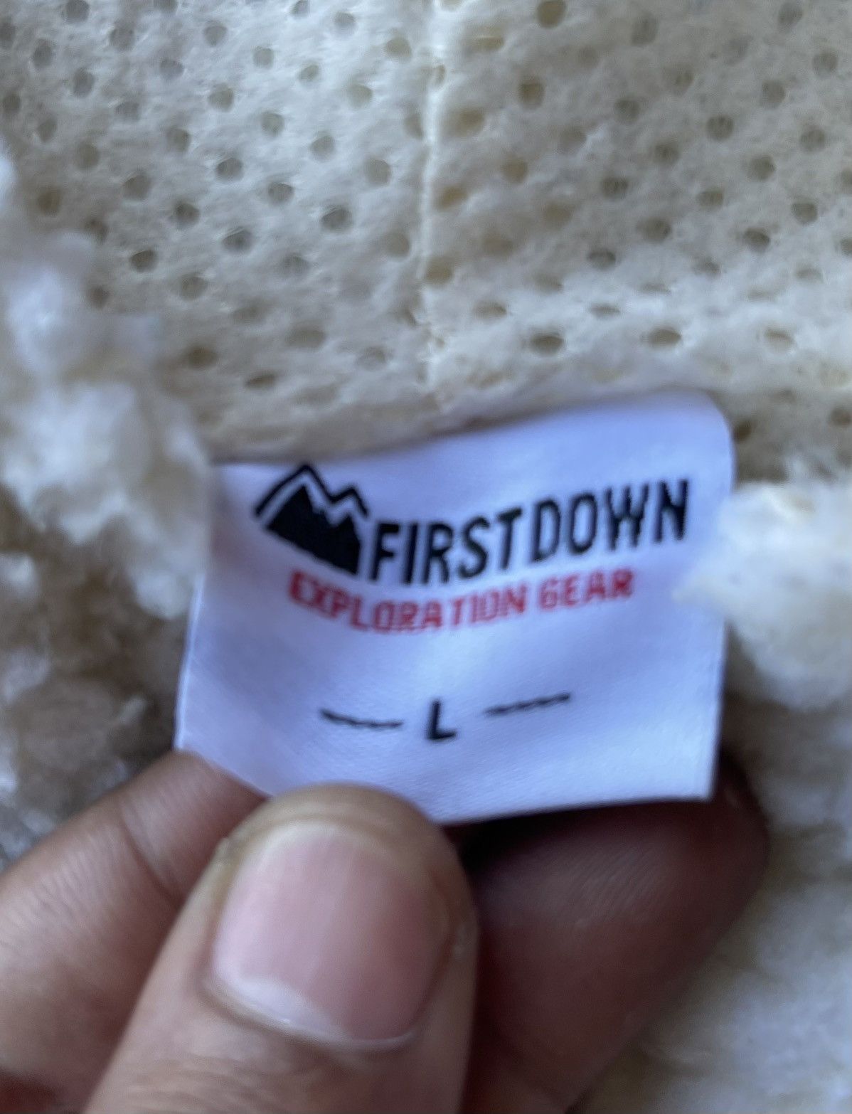 JAPANESE FIRST DOWN FLEECE HOODIE
